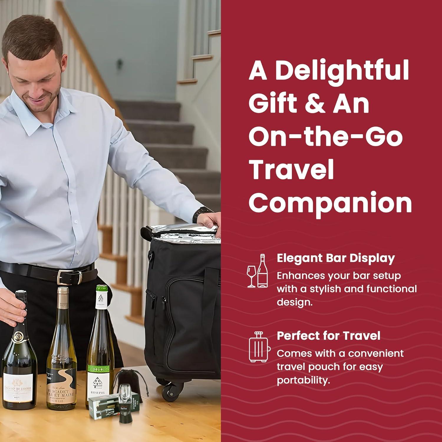 Aerador de Vino Pronto Bella Amigo del Vinicultor 447g