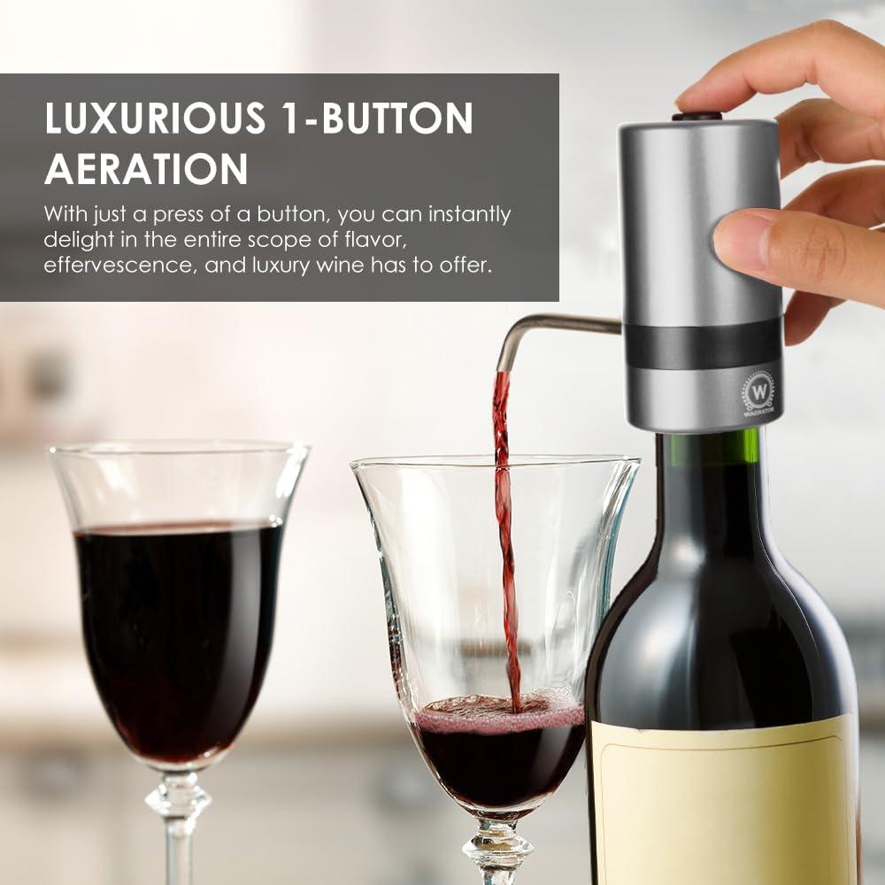 Aerador de Vino Eléctrico Waerator W2 0.51 kg 750ml