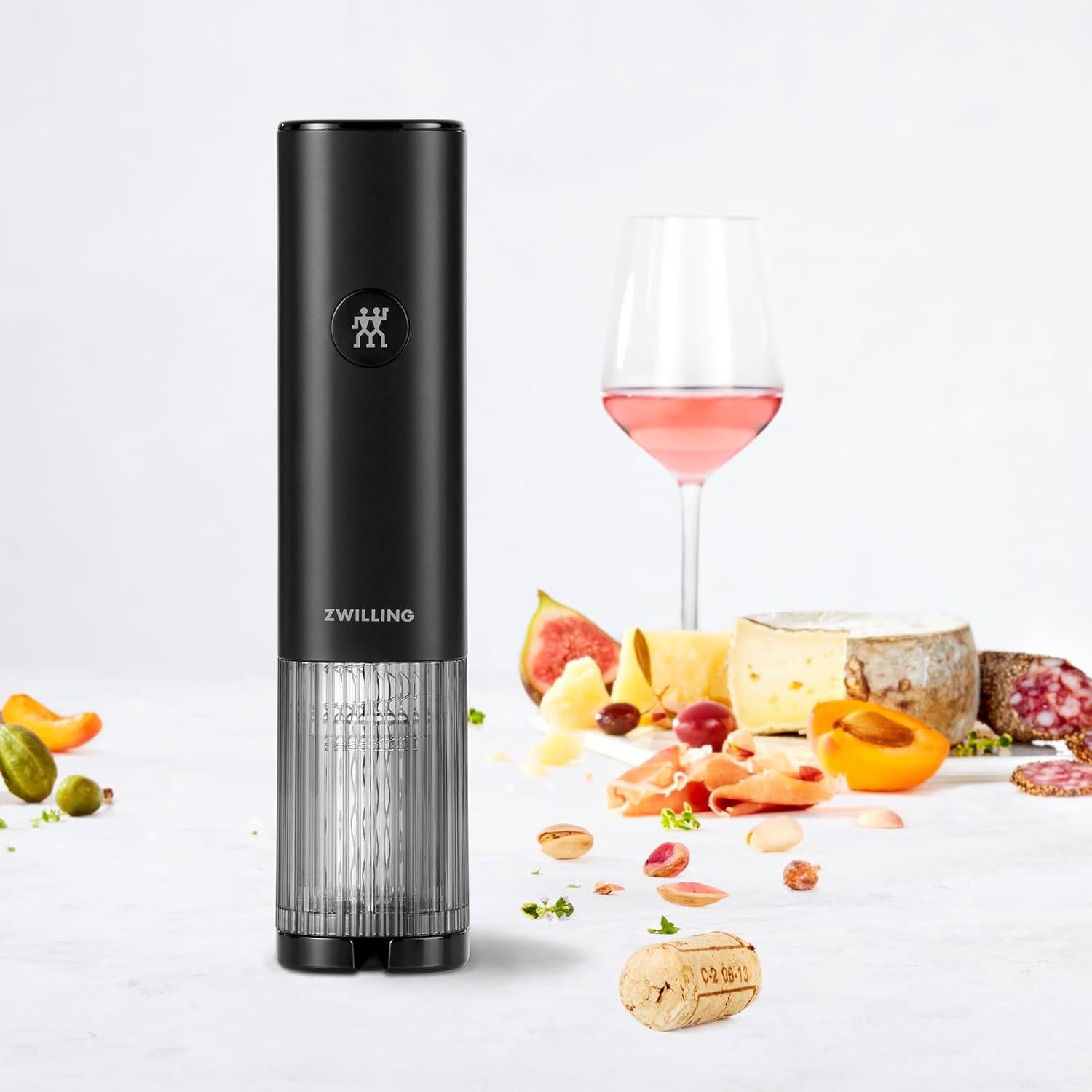 Abridor de Botellas de Vino Eléctrico ZWILLING 326g Negro