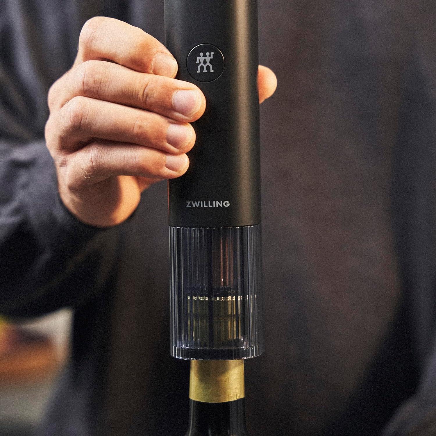 Abridor de Botellas de Vino Eléctrico ZWILLING 326g Negro