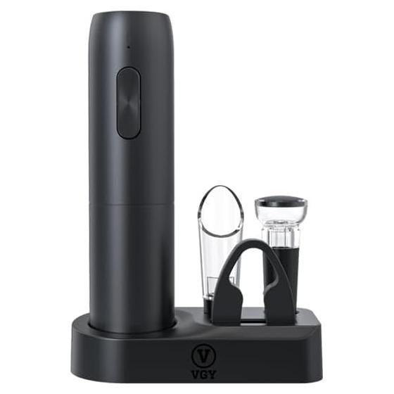 Abridor de Vino Eléctrico VGY 5 en 1 Recargable 422g