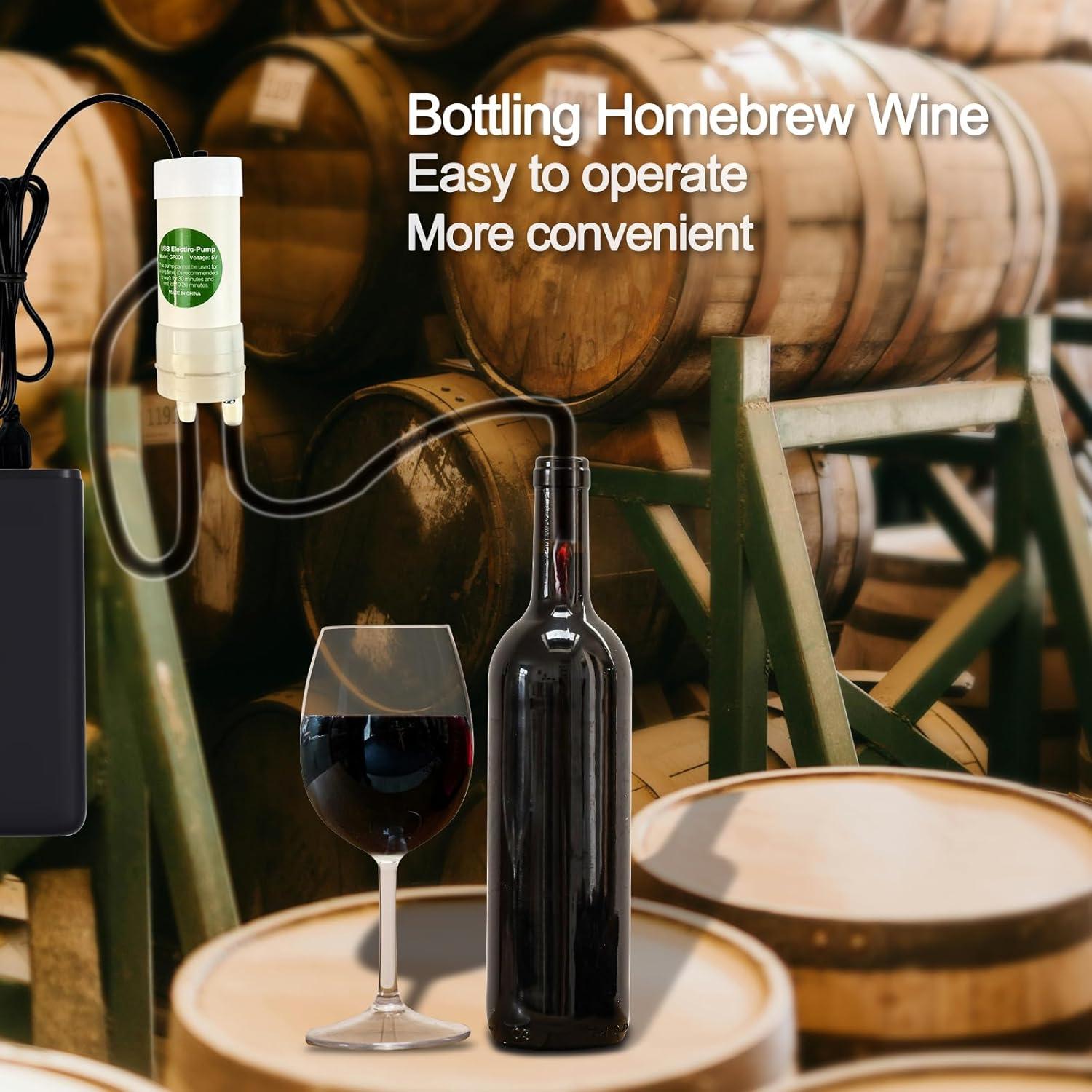 Bomba eléctrica autocebante Yintie USB 5V 2L/min con manguera