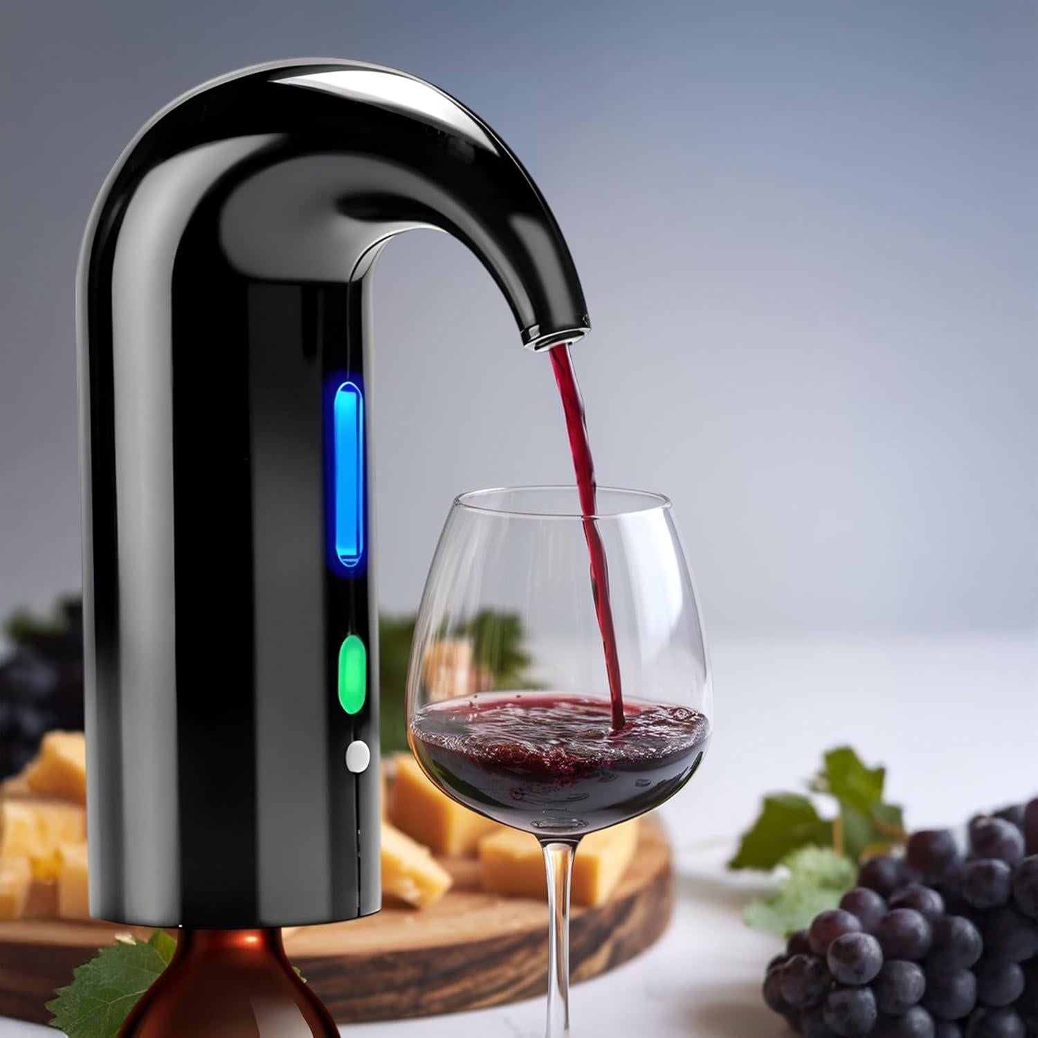 Decantador de Vino Eléctrico Genérico - Aerador USB 448g