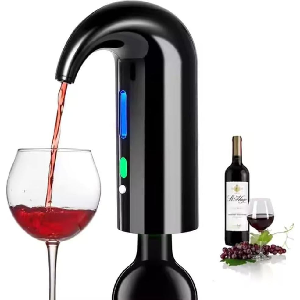 Decantador de Vino Eléctrico Genérico - Aerador USB 448g