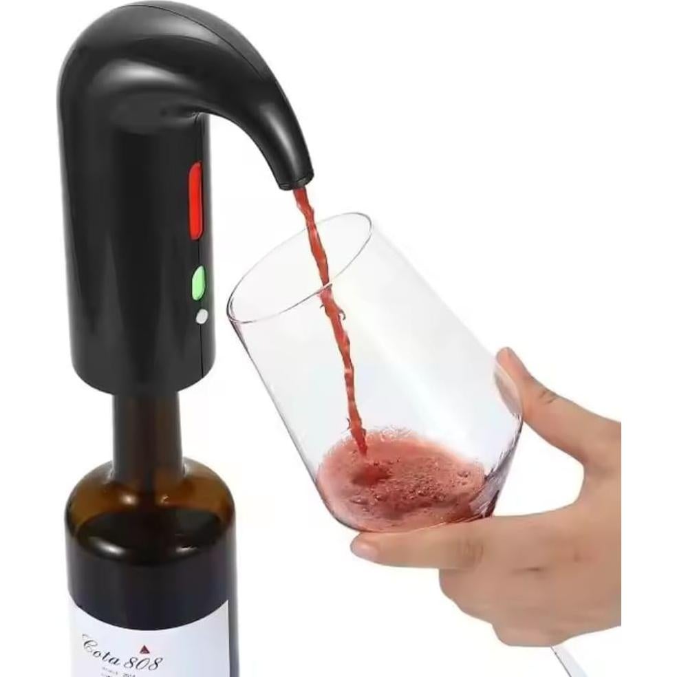 Decantador de Vino Eléctrico Genérico - Aerador USB 448g