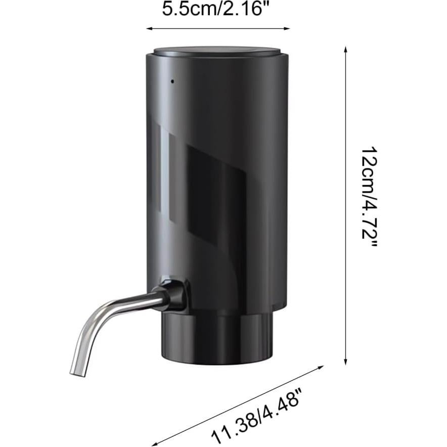 Electric Wine Decanter, Automatic Wine Aerator Portable Wine Pourer and Dispenser for Women and Wine Lovers