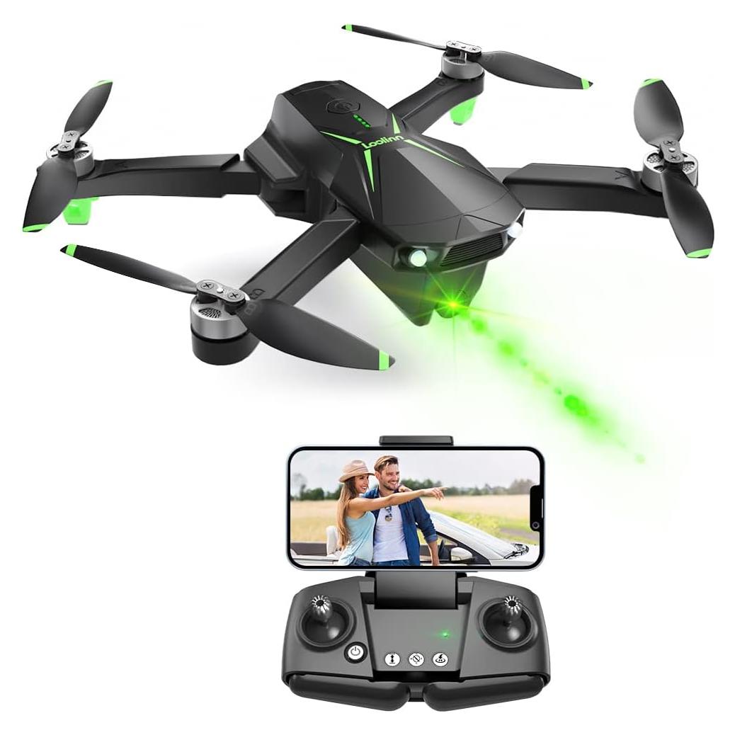Drone Loolinn Z6pro GPS 4K, 50 min vuelo, 250g