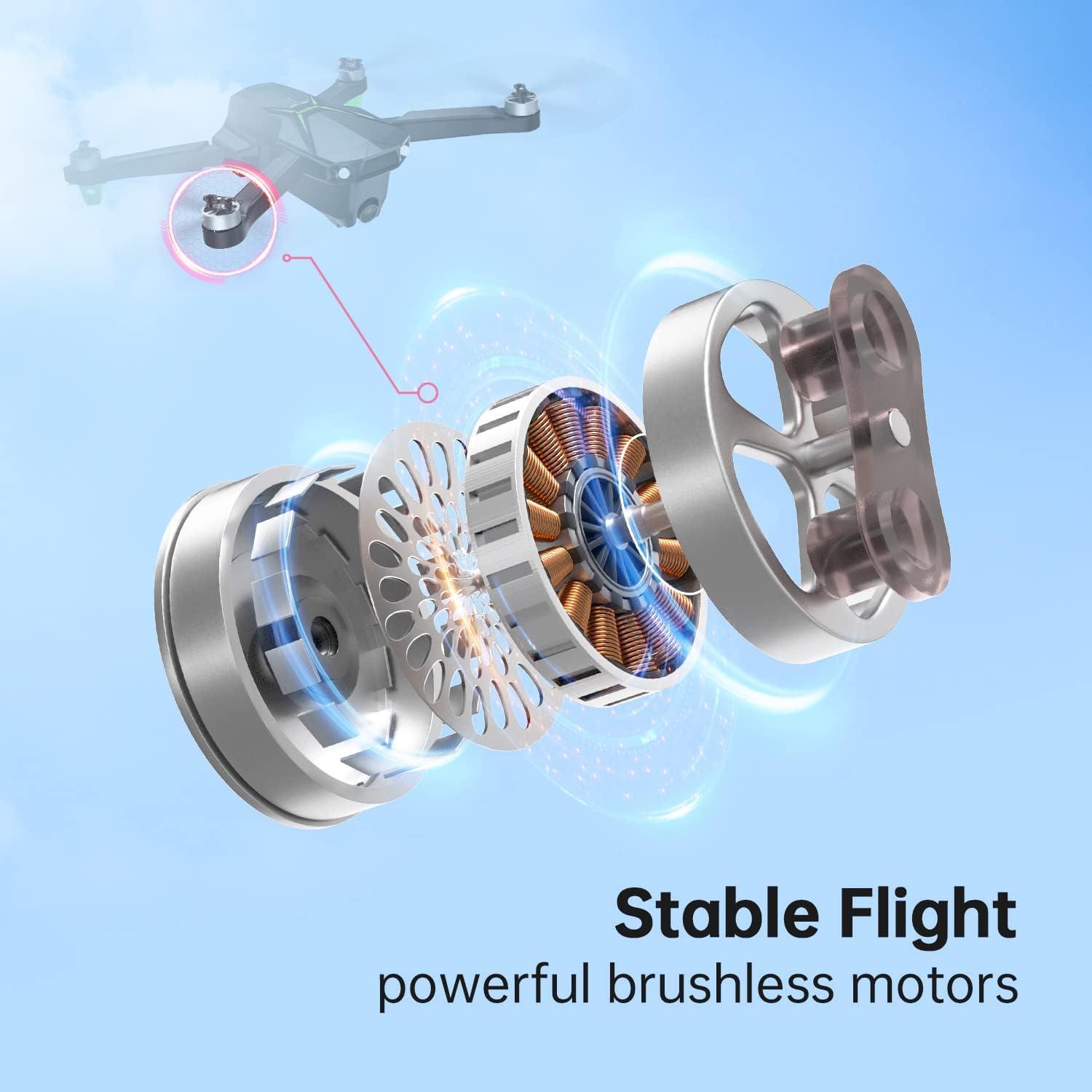 Drone Loolinn Z6pro GPS 4K, 50 min vuelo, 250g