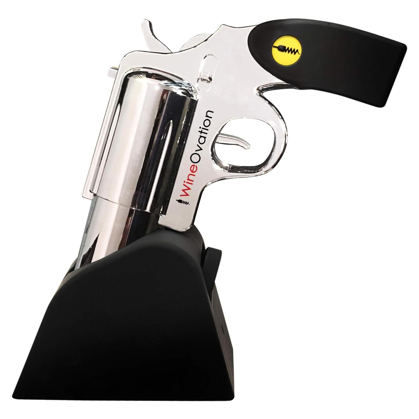 Abridor de Vino Eléctrico WineOvation Cromo Recargable