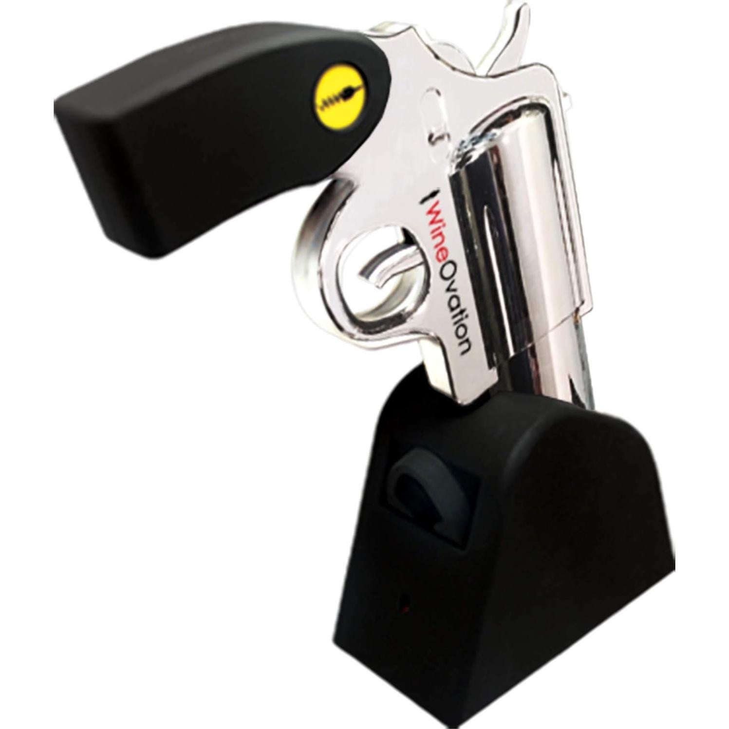 Abridor de Vino Eléctrico WineOvation Cromo Recargable