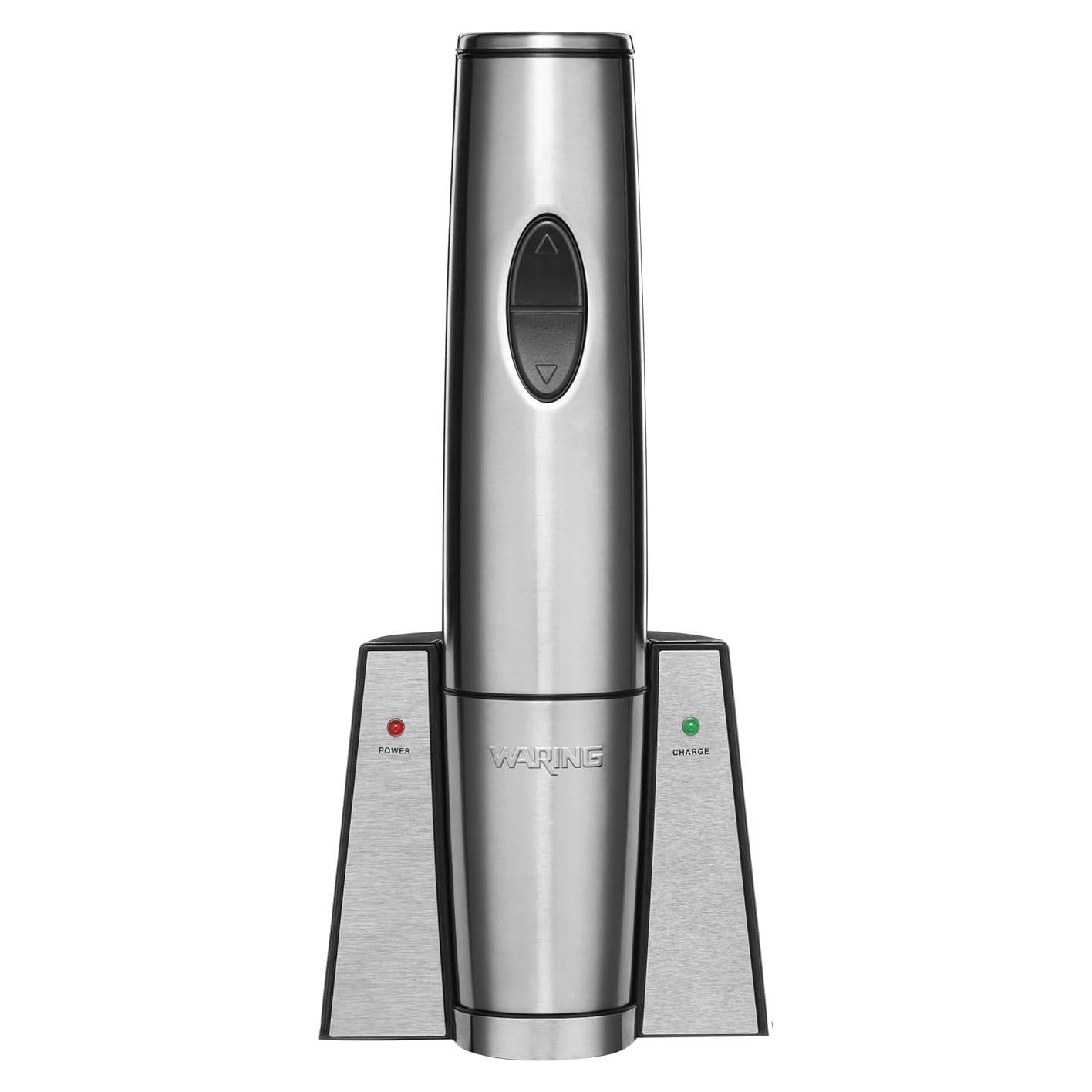 Abrebotellas Eléctrico Waring WWO120 Portátil Acero Inox