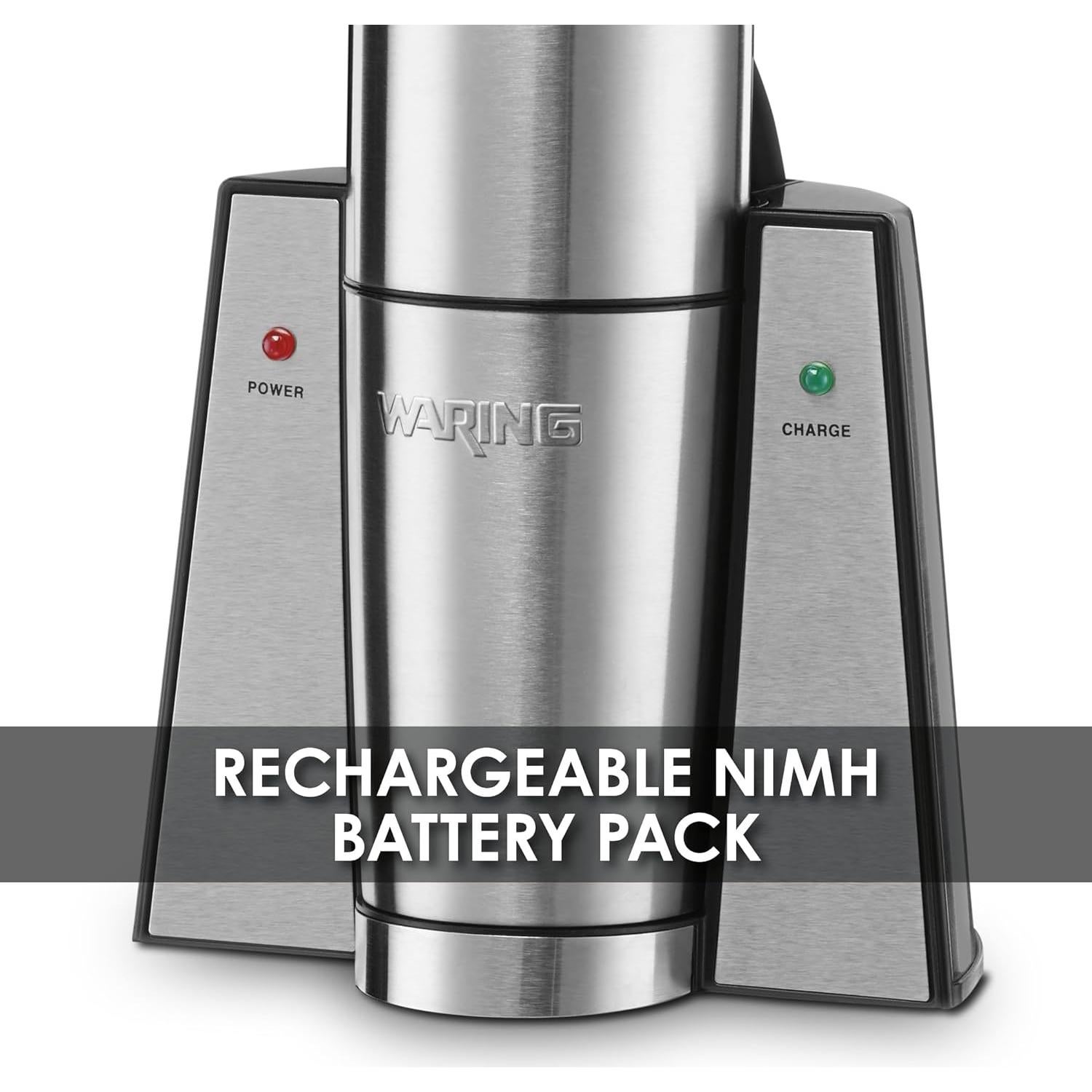 Abrebotellas Eléctrico Waring WWO120 Portátil Acero Inox