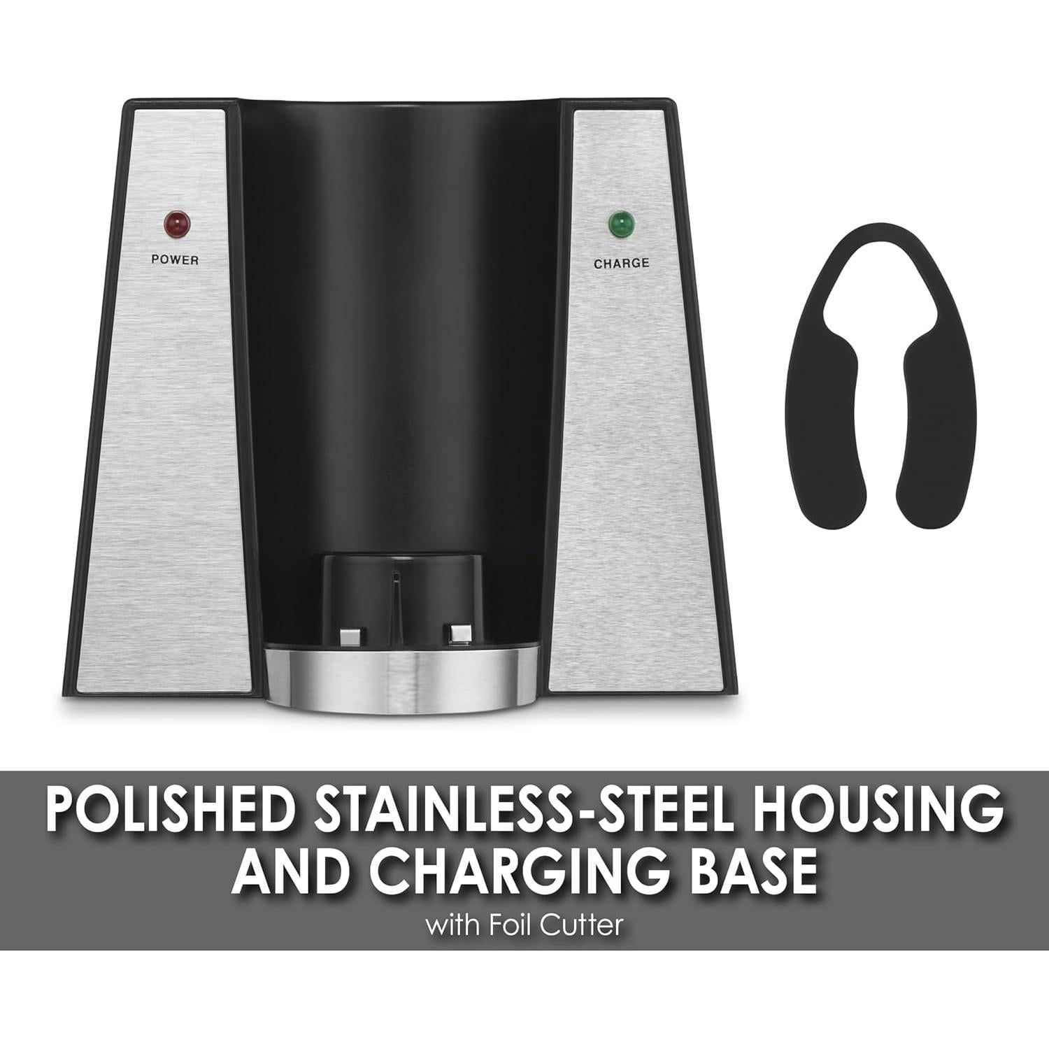 Abrebotellas Eléctrico Waring WWO120 Portátil Acero Inox