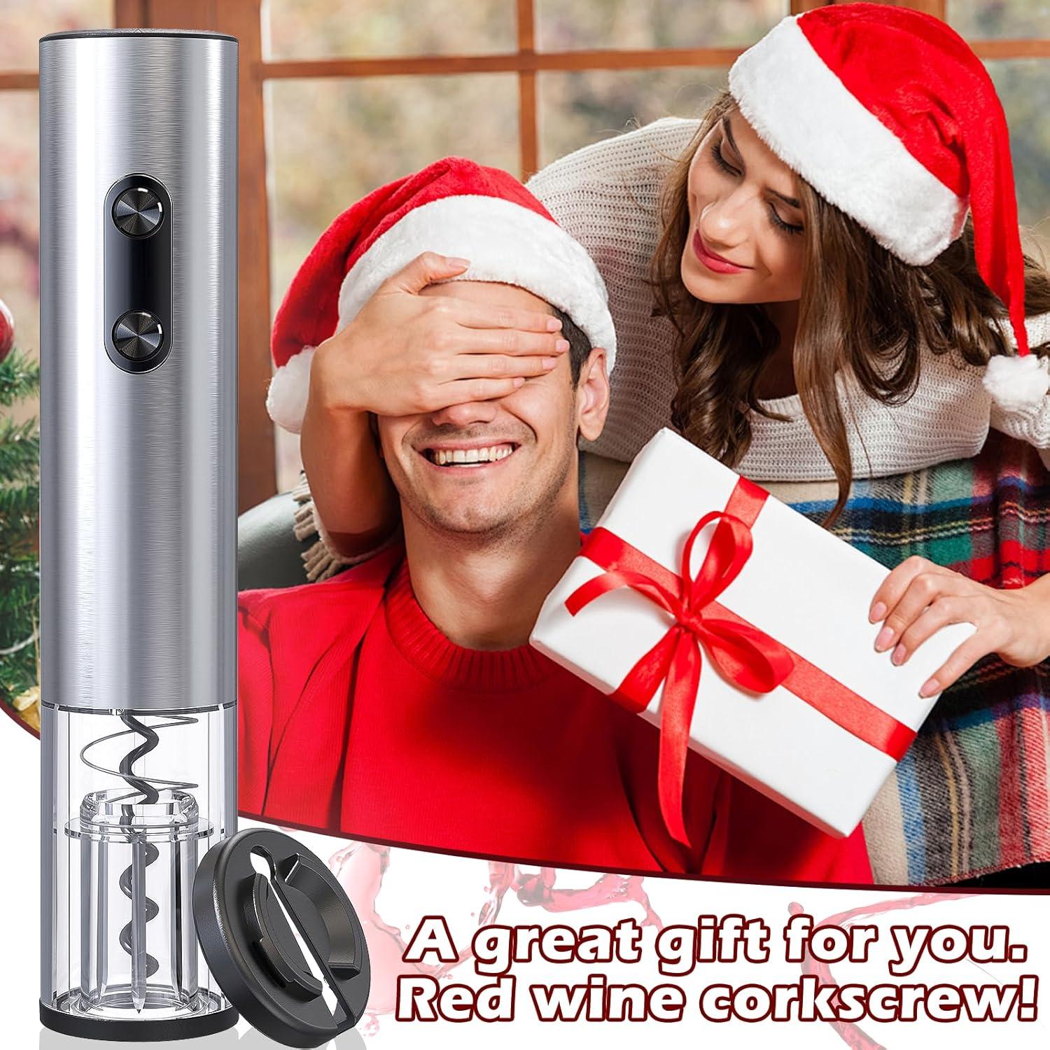 Abridor de Vino Eléctrico AtomDream Tech con Luz LED