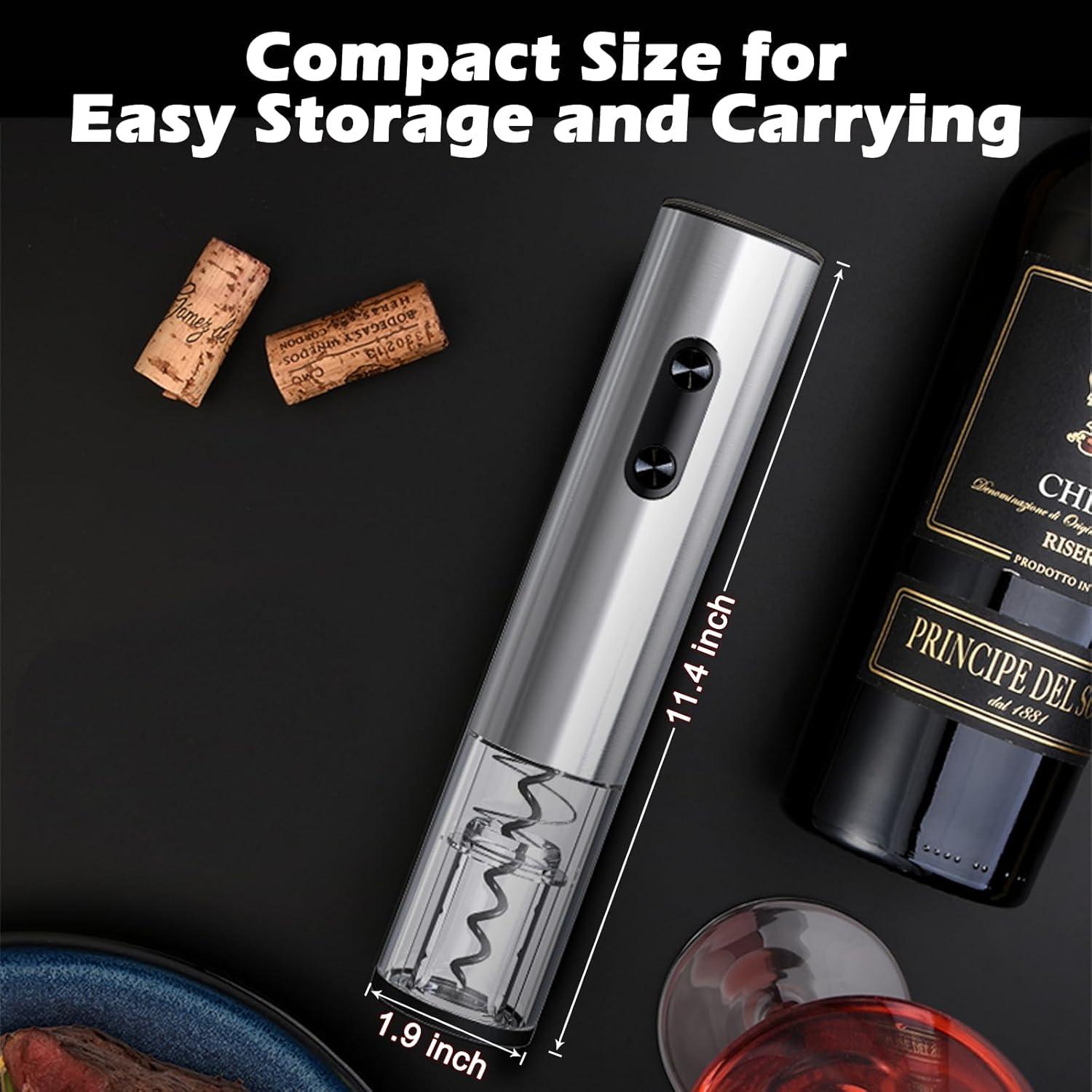 Abridor de Vino Eléctrico AtomDream Tech con Luz LED