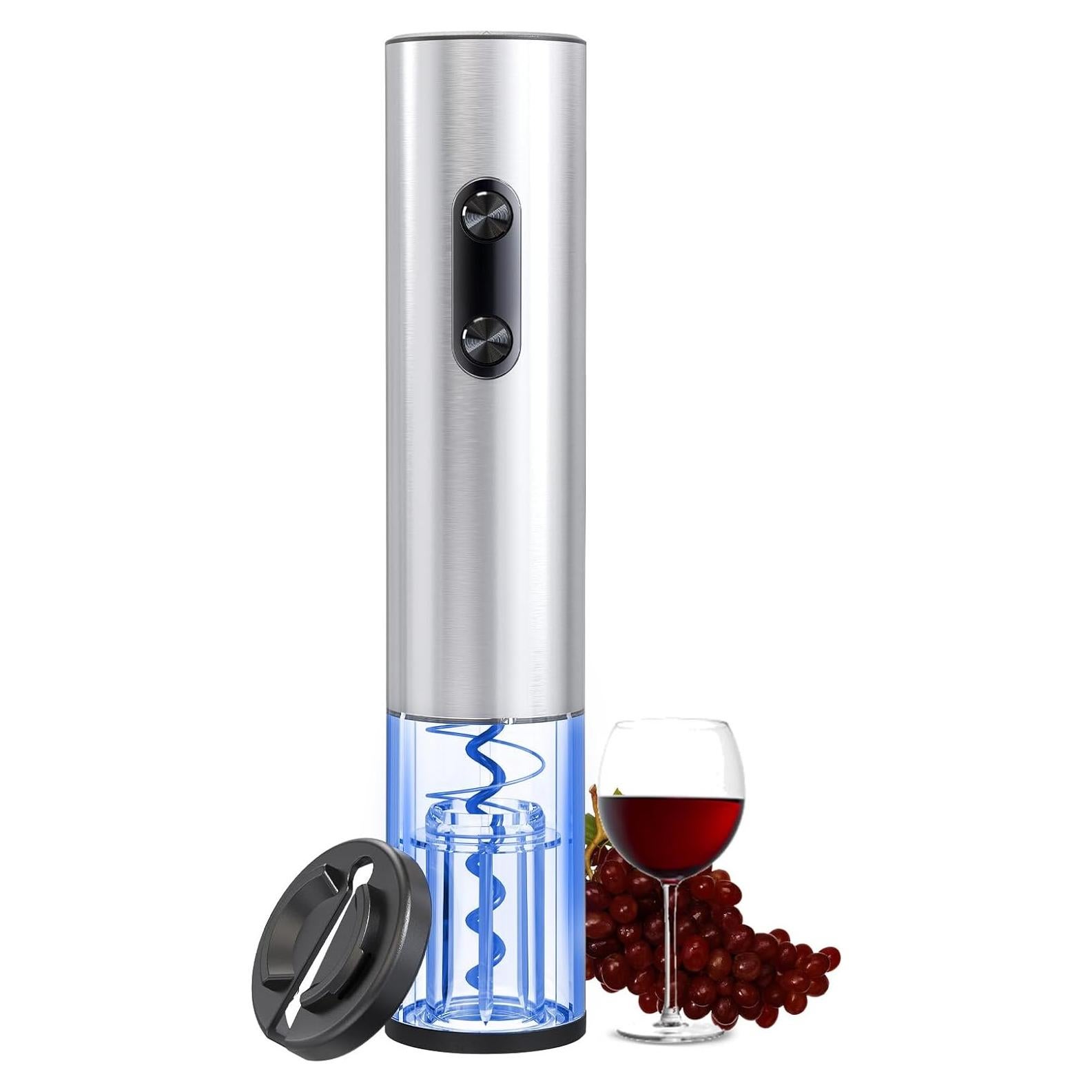 Abrebotellas Eléctrico COKUNST de Vino Acero Inoxidable