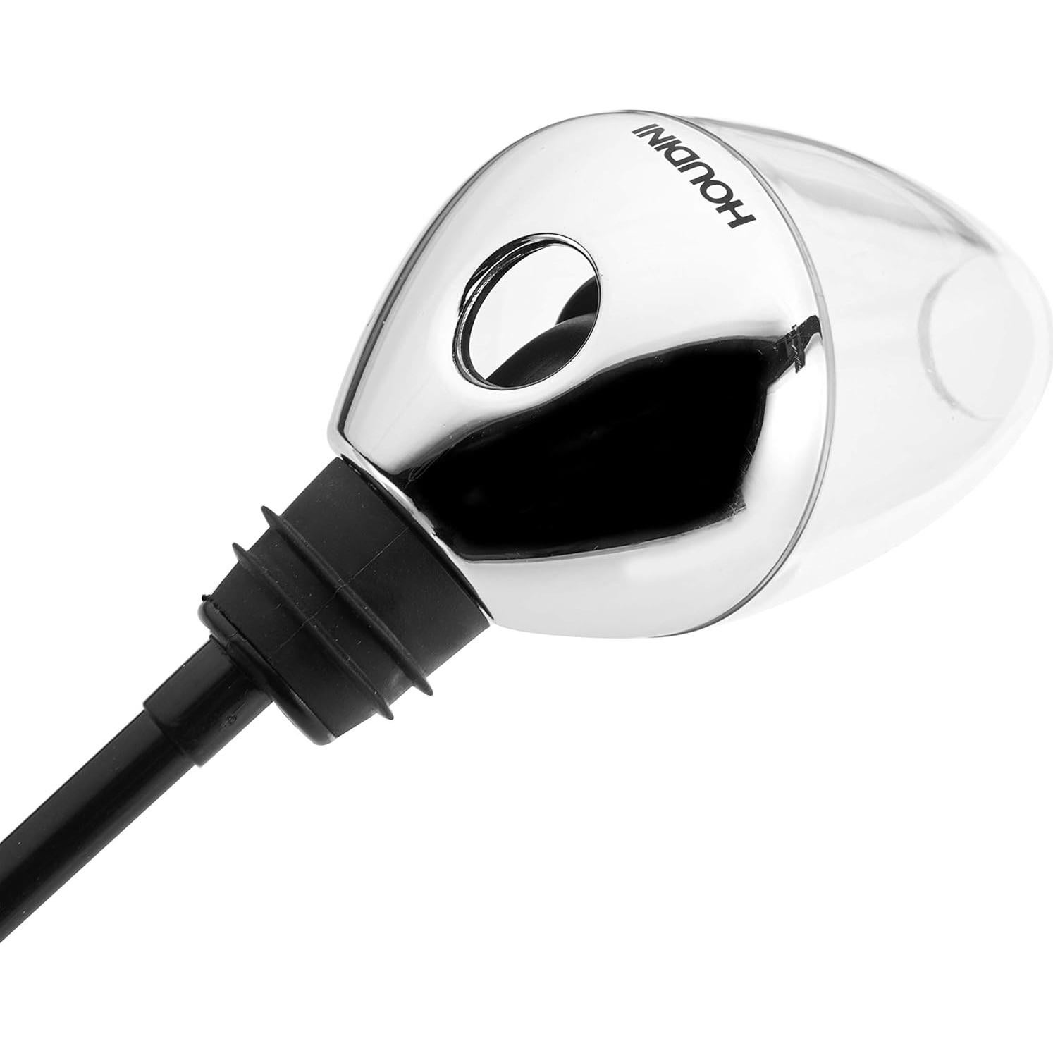 Aereador y Vertedor de Vino Houdini Acero Inoxidable 15 cm