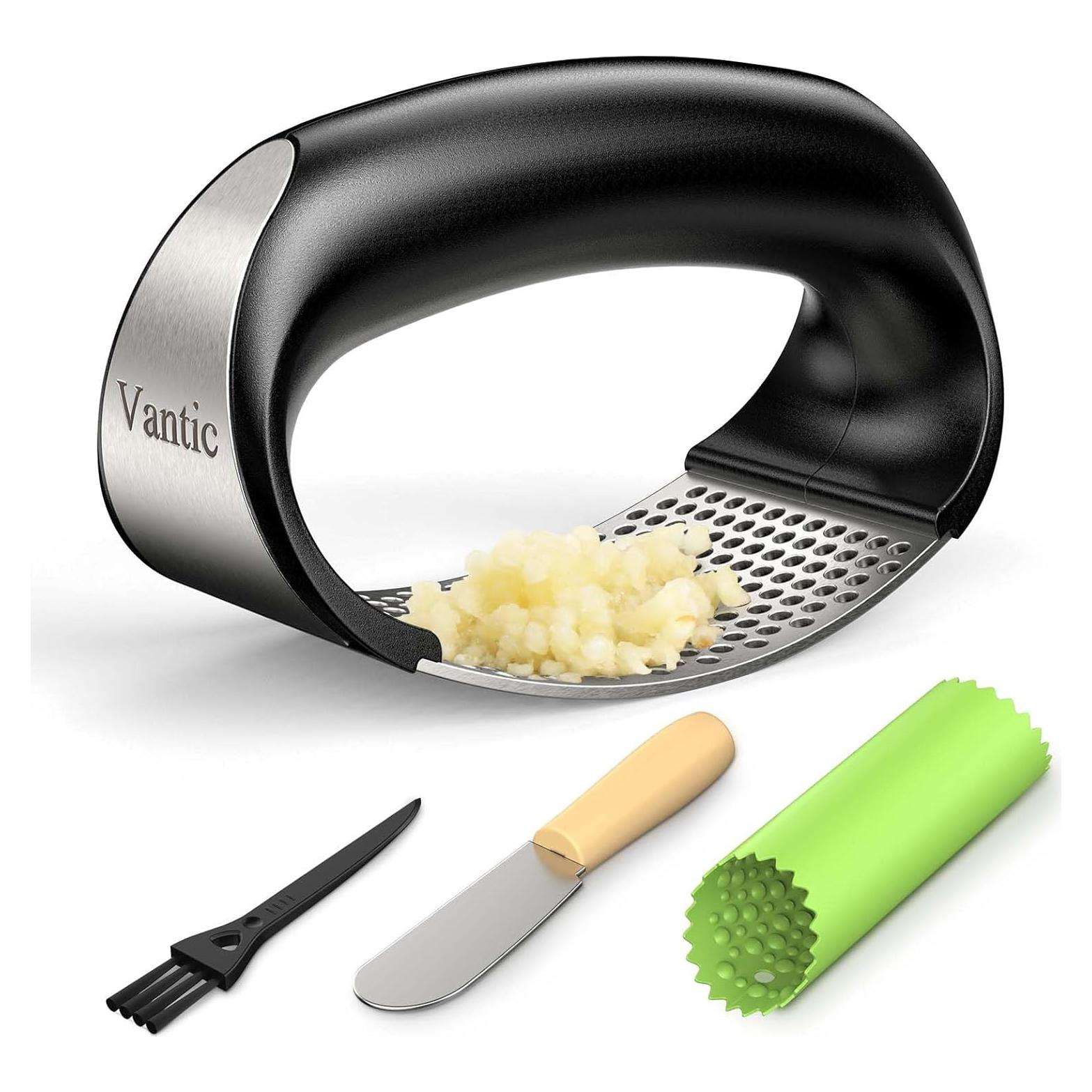 Prensa de Ajo Vantic GP-001 Acero Inoxidable Verde