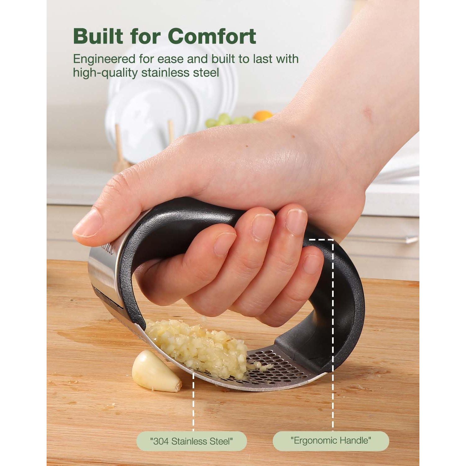 Prensa de Ajo Vantic GP-001 Acero Inoxidable Verde