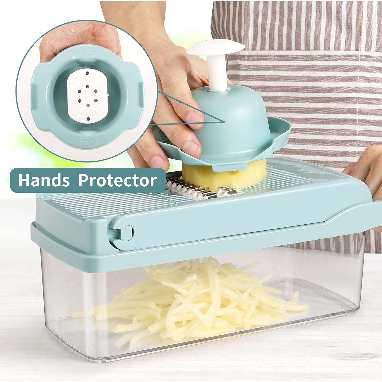 Picador de Verduras Senbowe Acero Inoxidable 8 Cuchillas 0.84 kg