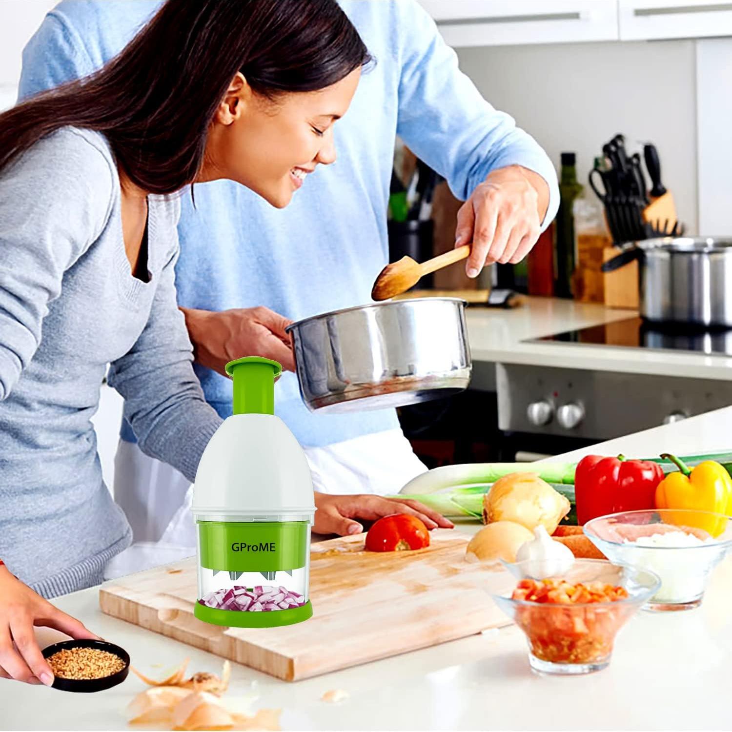Picador de Comida Manual GProME - Picador de Verduras Grande
