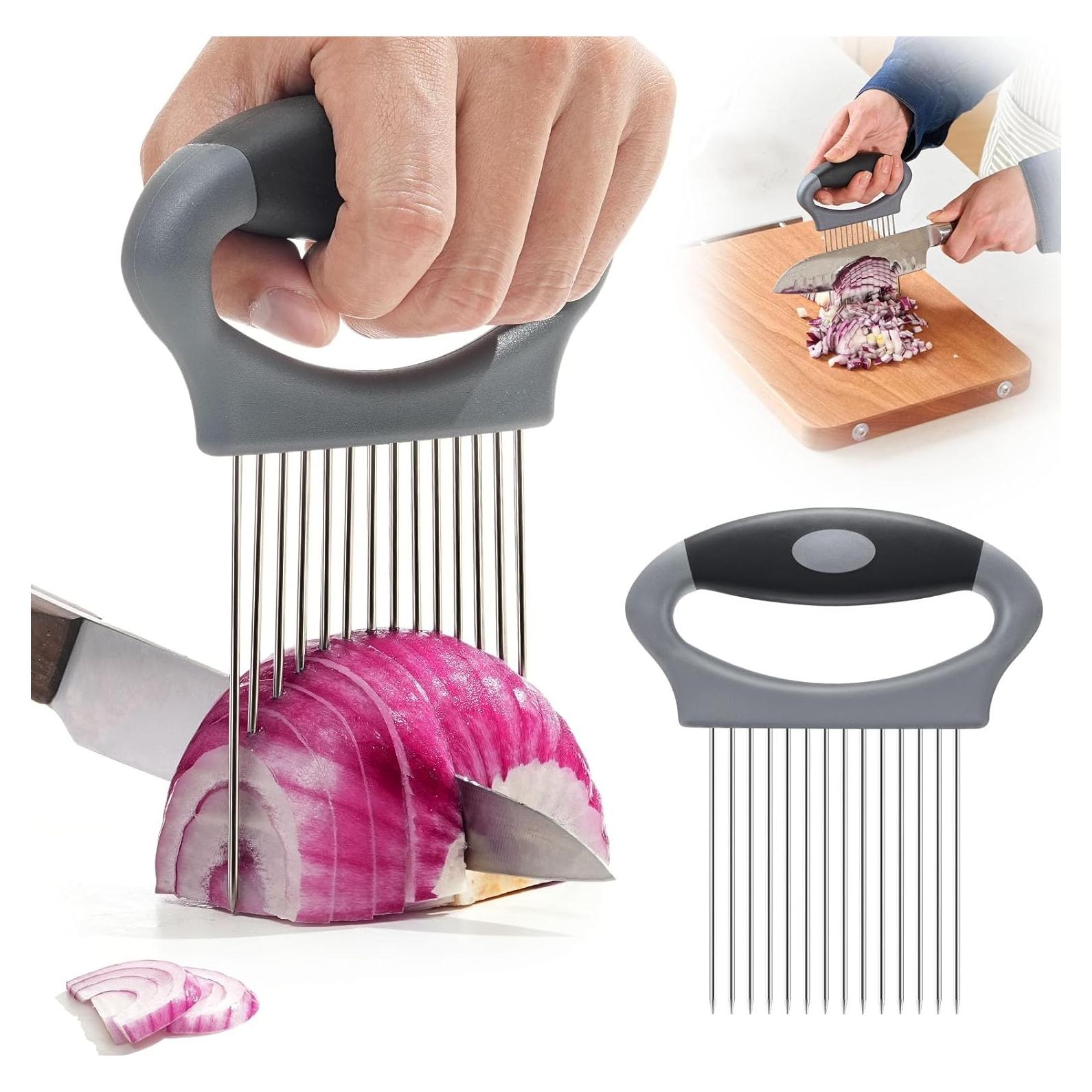 Cortador de Cebolla PRO YUNHOME - Acero Inoxidable, 8.6 cm