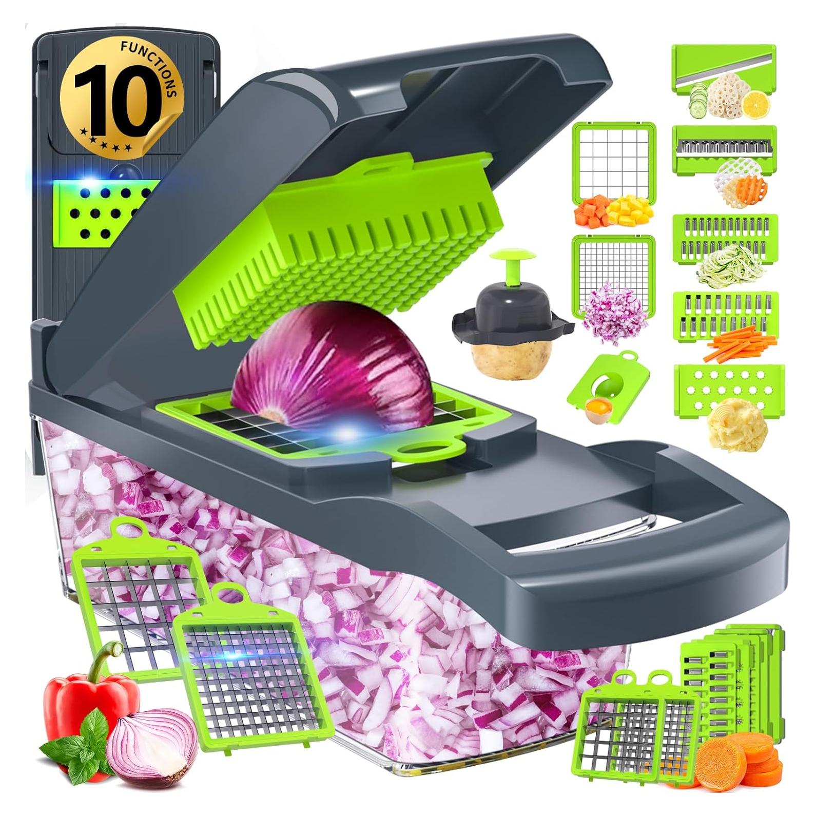 Picador de Verduras Putsea 7 Cuchillas Acero Inoxidable 0,78 kg