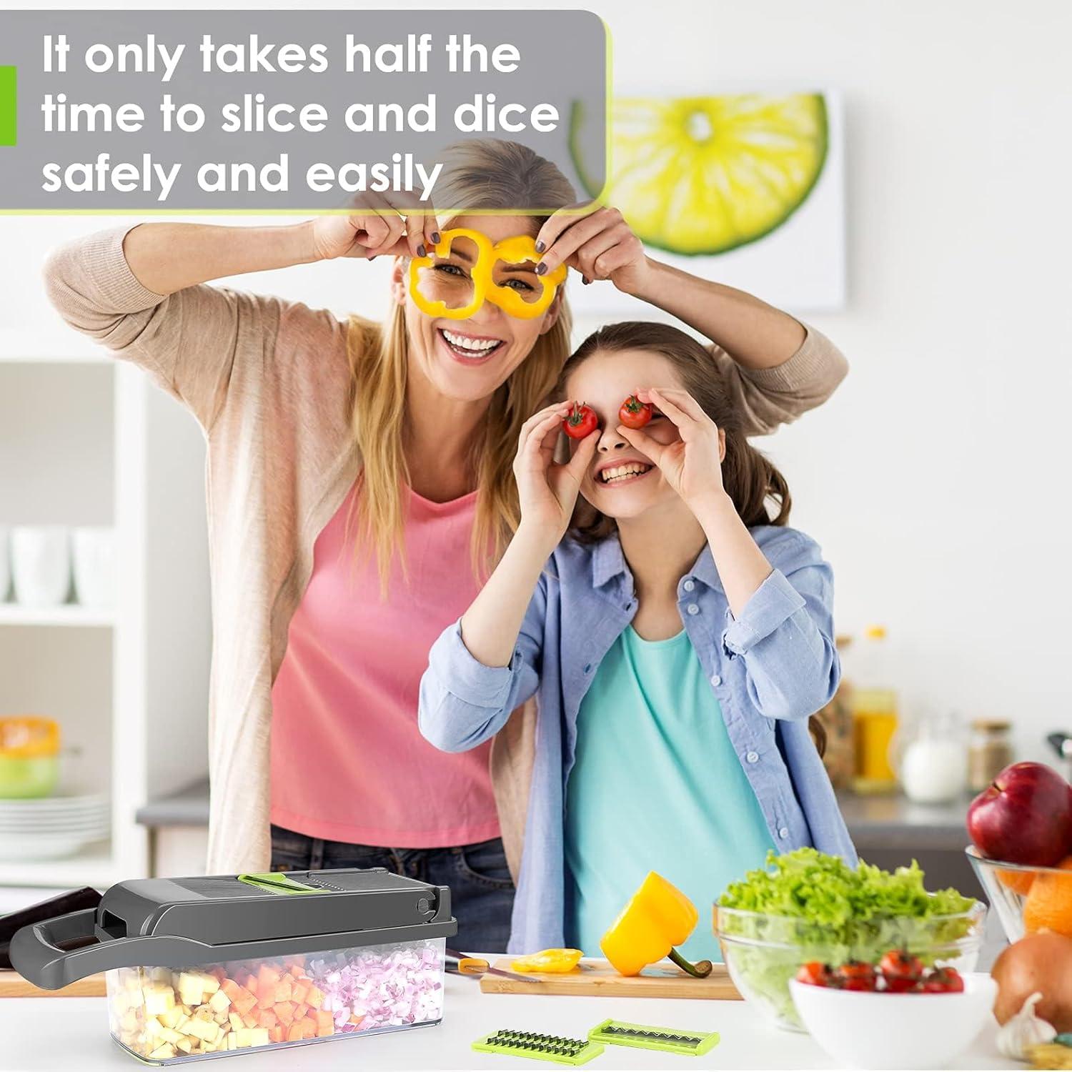 Picador de Verduras Putsea 7 Cuchillas Acero Inoxidable 0,78 kg