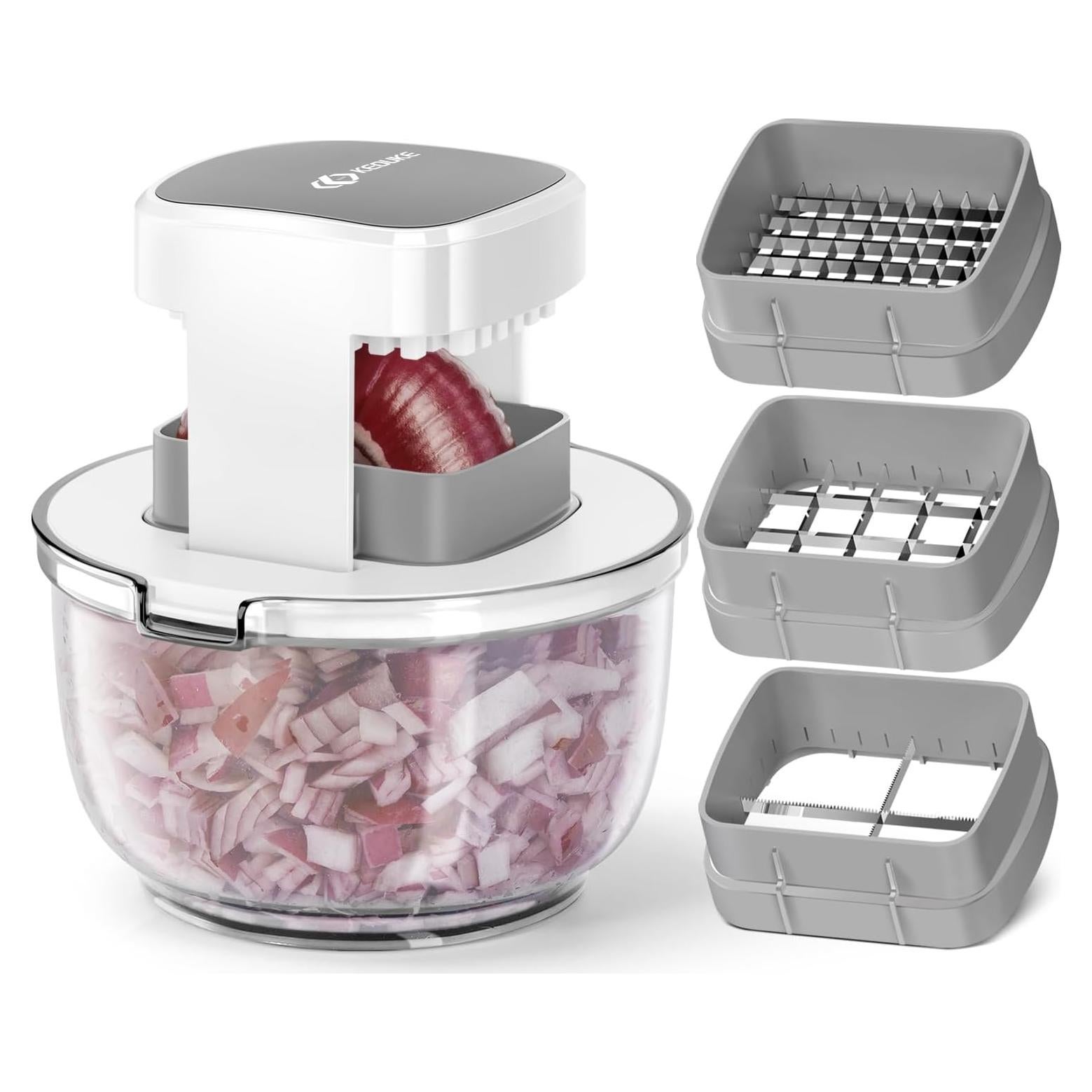 Picador de Verduras KEOUKE 3 Cuchillas Intercambiables 0.72 kg