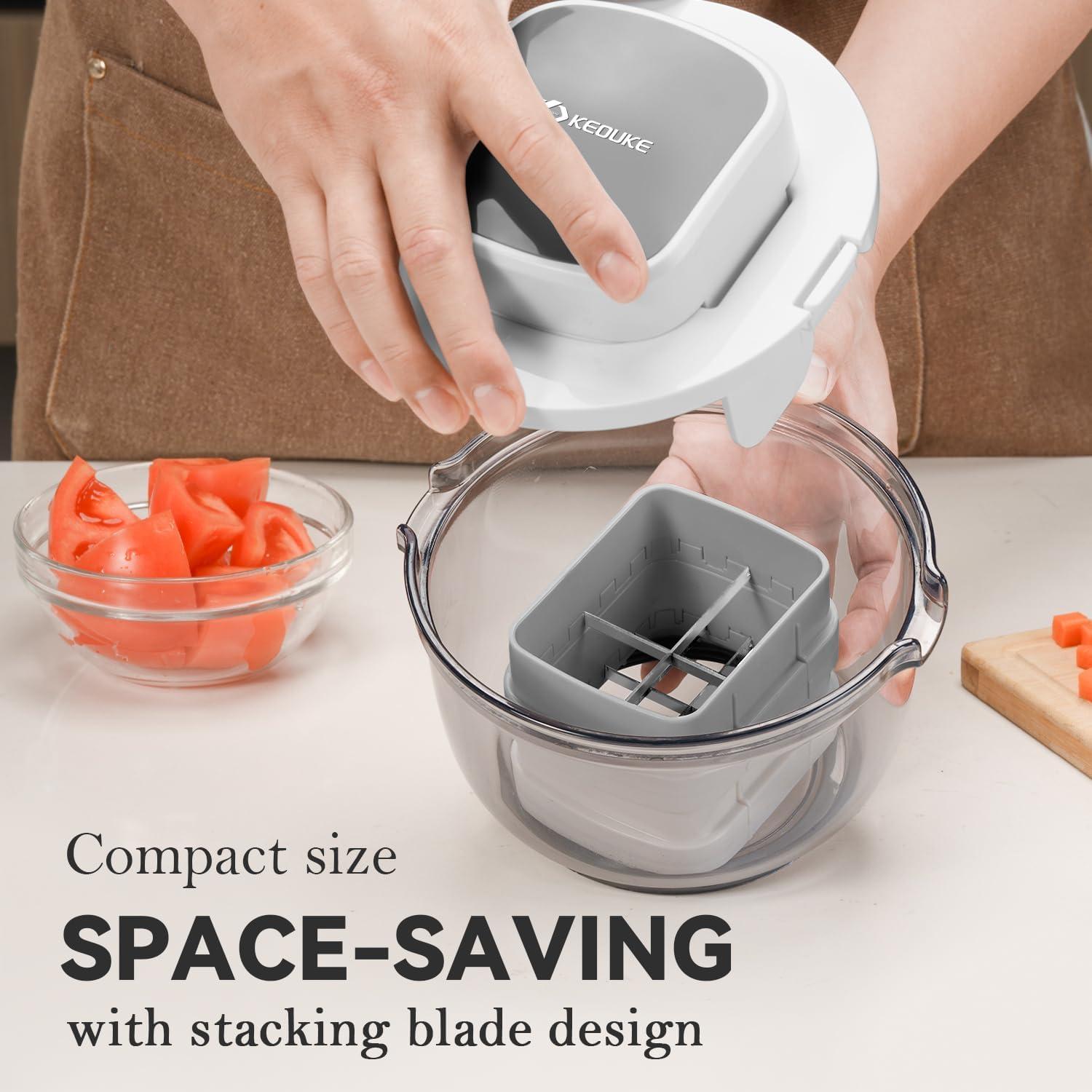 Picador de Verduras KEOUKE 3 Cuchillas Intercambiables 0.72 kg