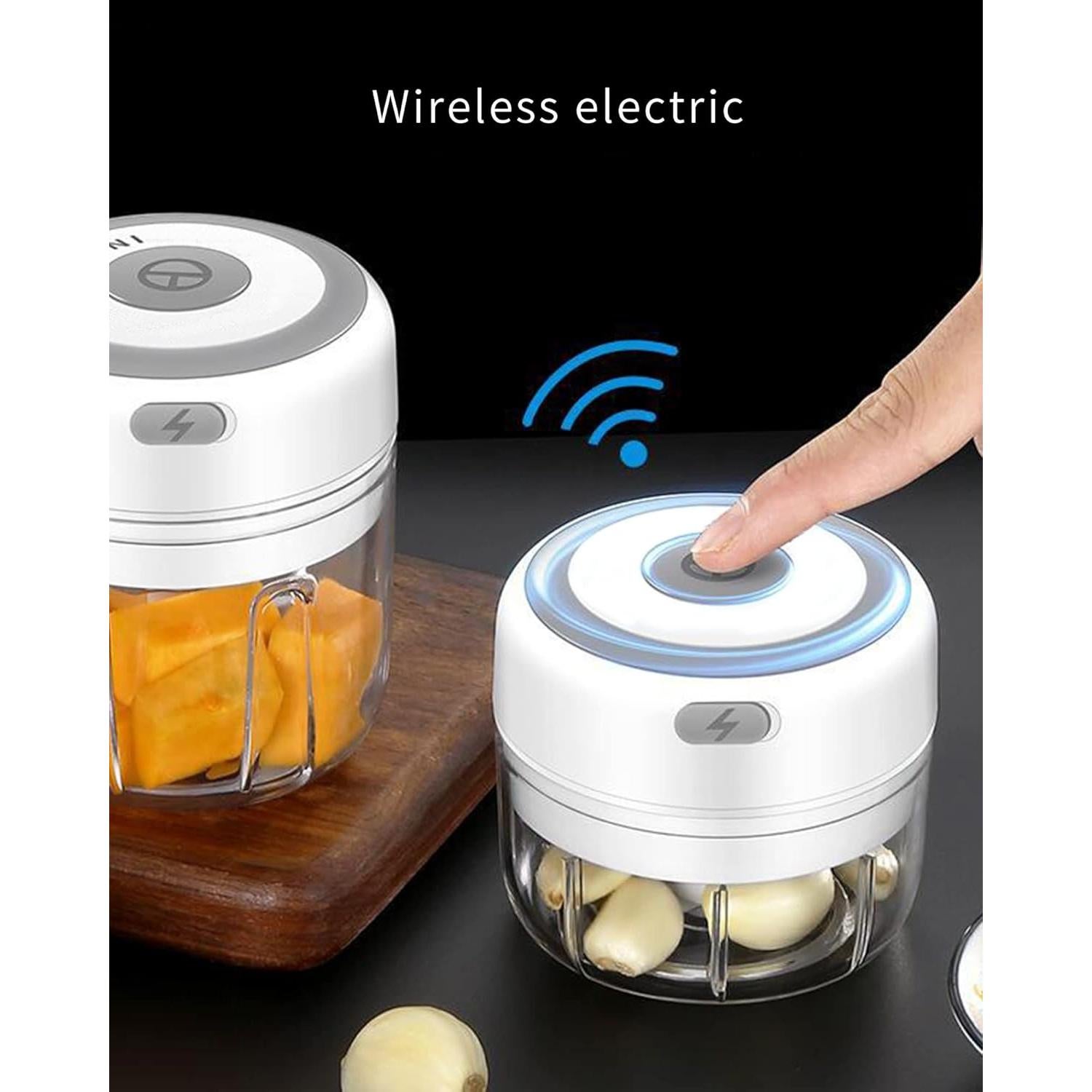 Picador de Ajo Buildec B-014 250ml Eléctrico Inalámbrico