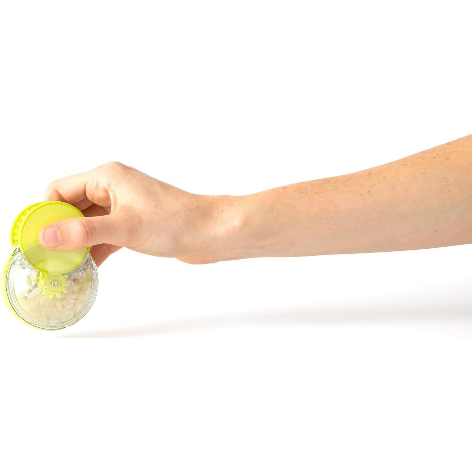 Picador de Ajo Chef'n GarlicZoom Verde - Compacto y Eficaz