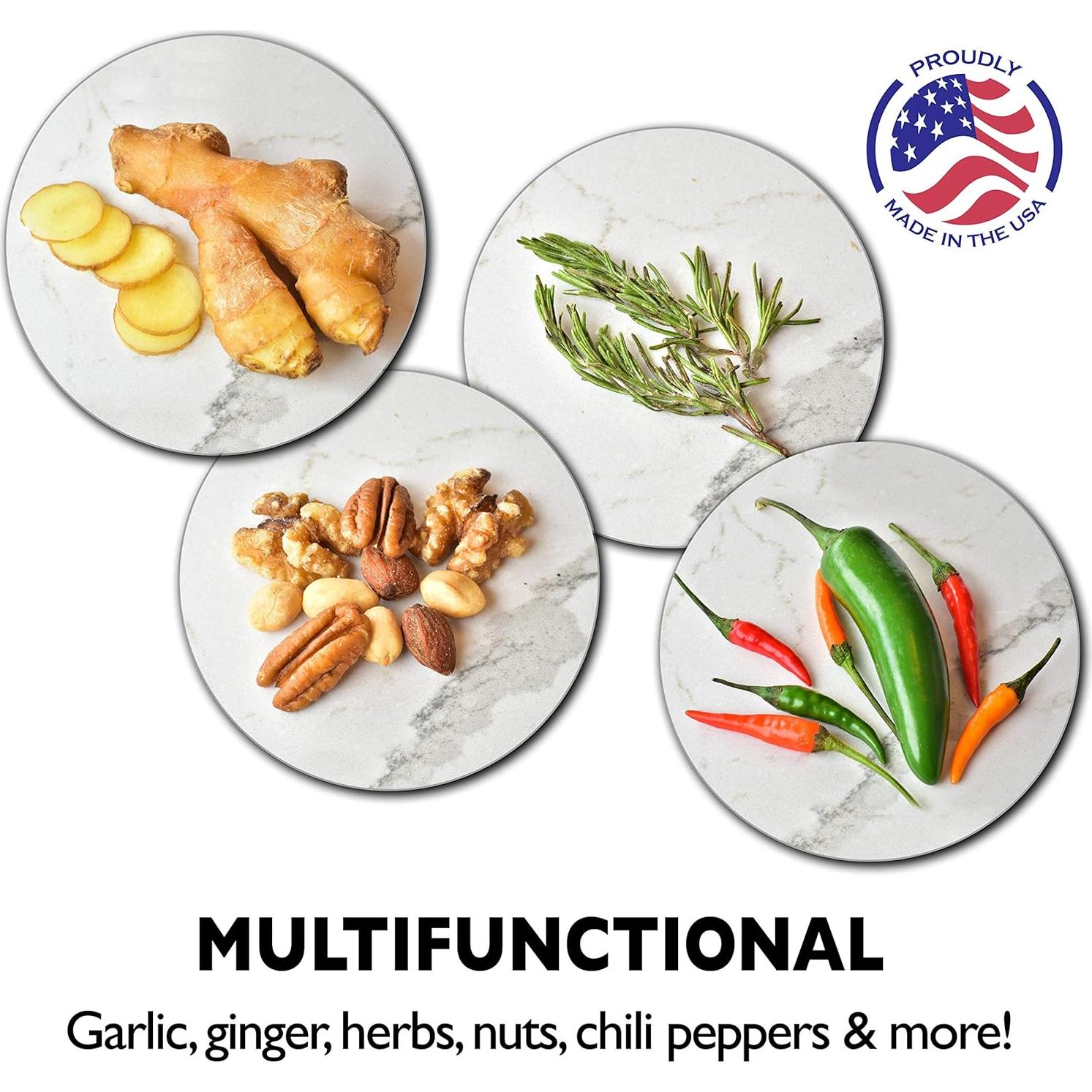 Picador de Ajo Nextrend 4ta Gen - Multifuncional, Libre de BPA