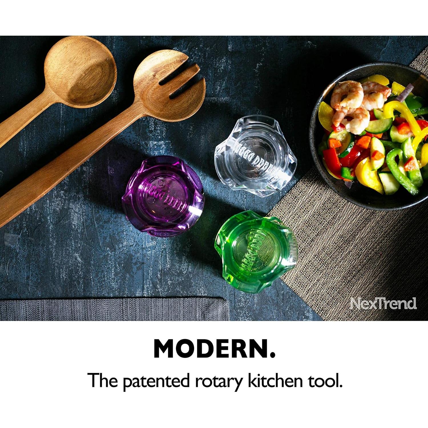 Picador de Ajo Nextrend 4ta Gen - Multifuncional, Libre de BPA