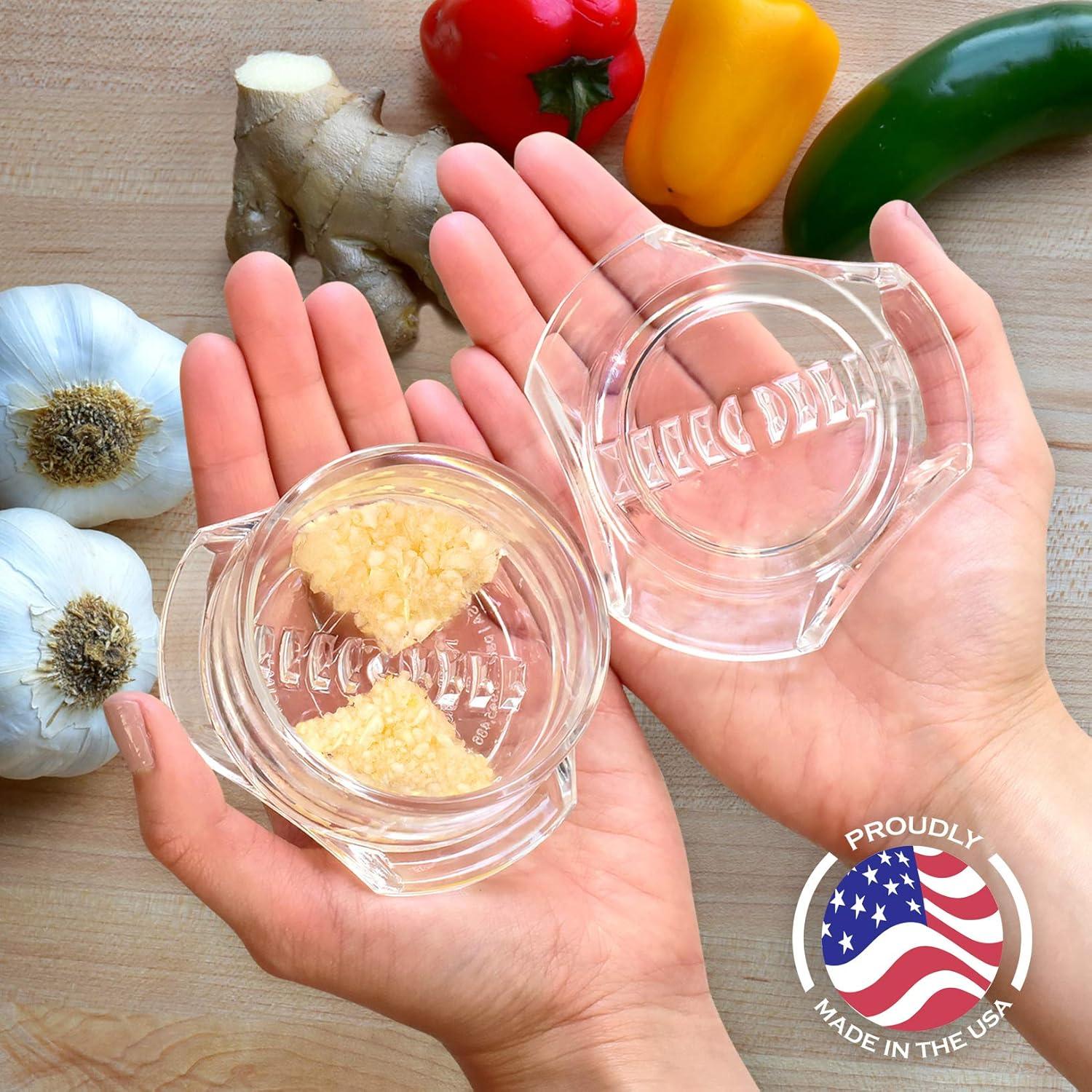 Picador de Ajo Nextrend 4ta Gen - Multifuncional, Libre de BPA