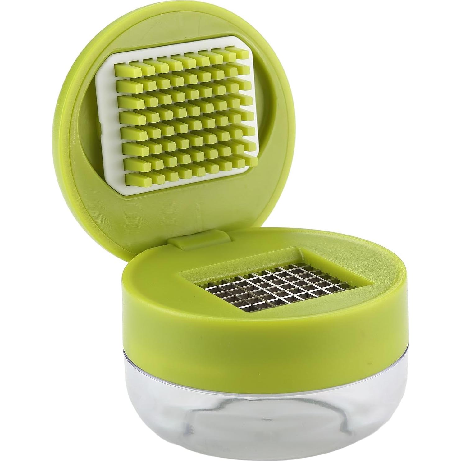 Juego de Picadores de Ajo DOSMAMZ 2PCS Verde ABS