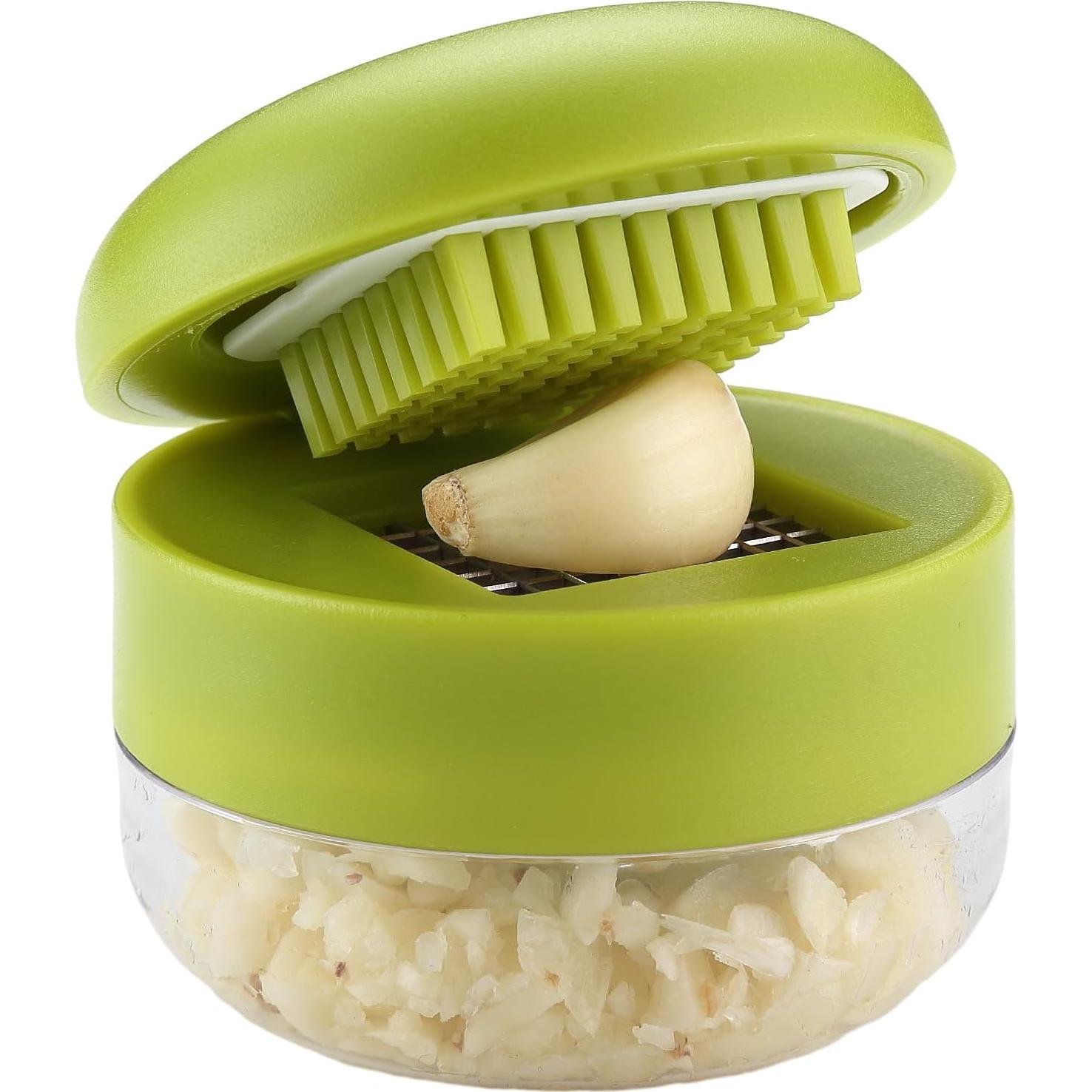 Juego de Picadores de Ajo DOSMAMZ 2PCS Verde ABS