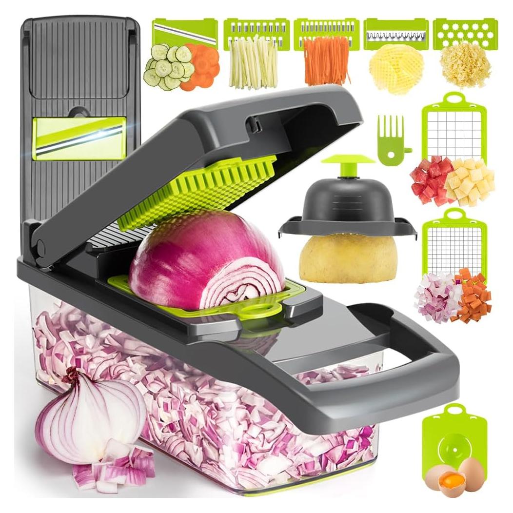 Cortador de Verduras Multifuncional Badelite 12 en 1