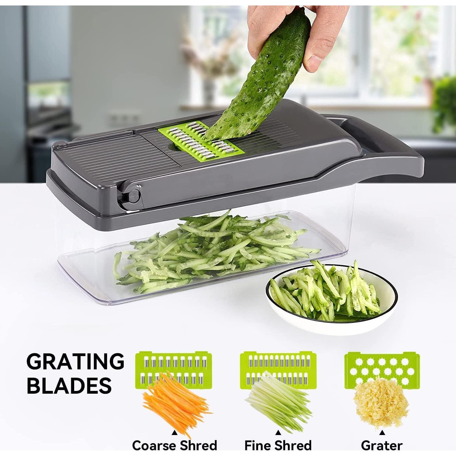 Cortador de Verduras Multifuncional Badelite 12 en 1