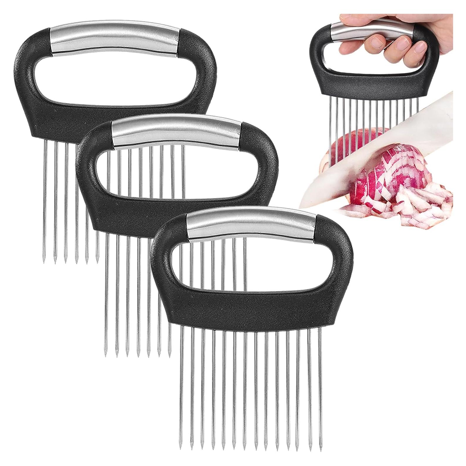 Cortador de Cebolla JAYVAR Acero Inoxidable 3 Piezas