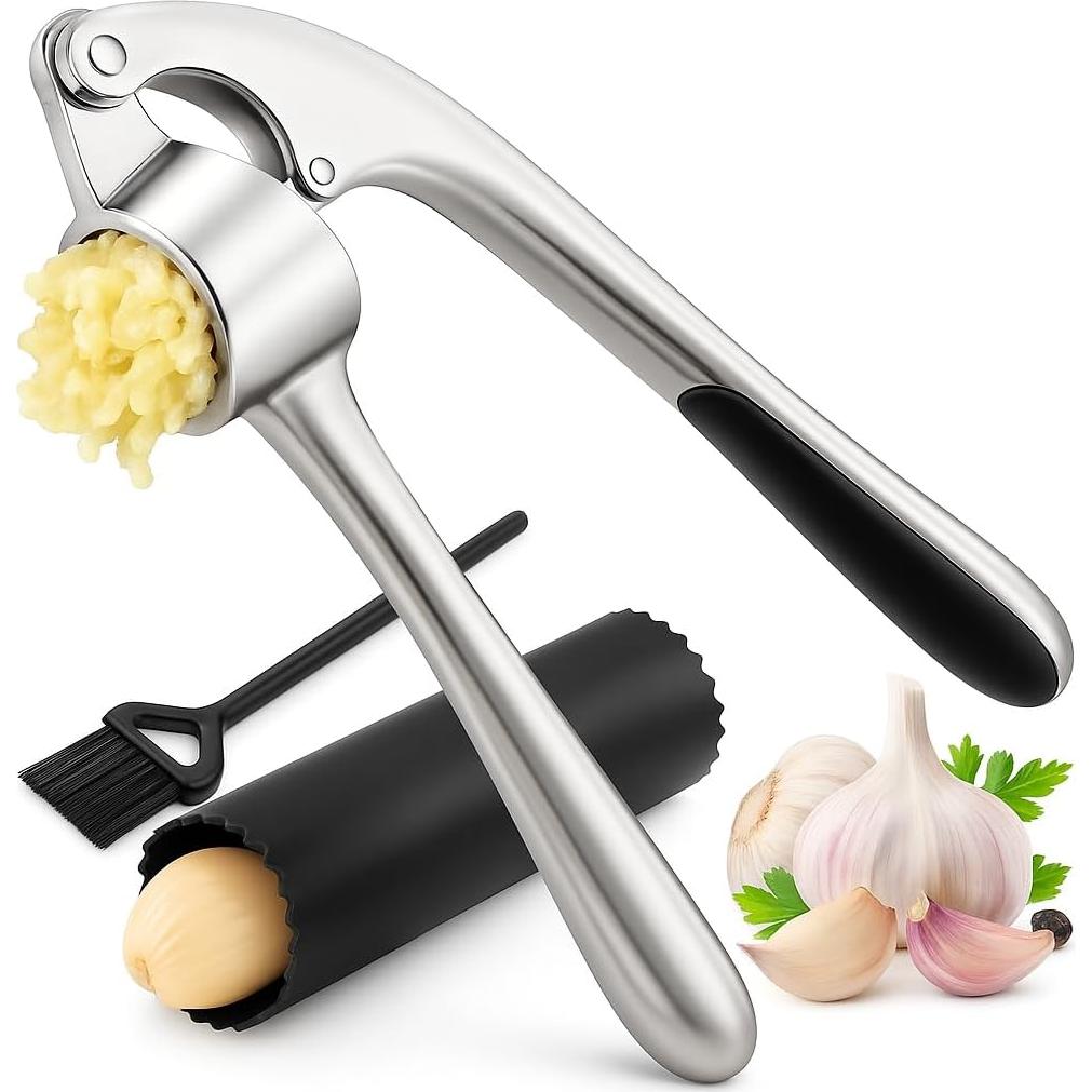 Prensa Picadora de Ajo Casafoyer Acero Inoxidable 238g