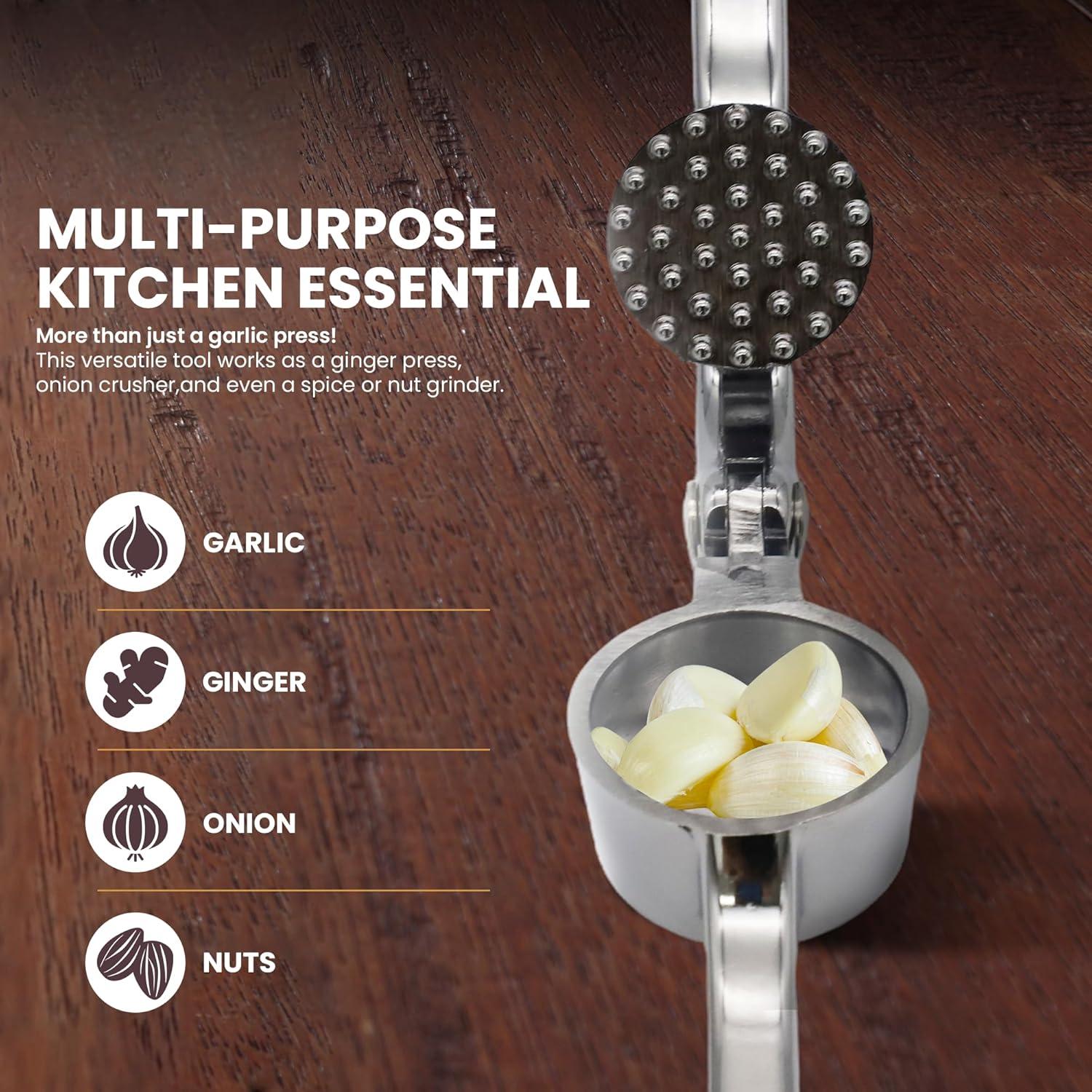 Prensa Picadora de Ajo Casafoyer Acero Inoxidable 238g