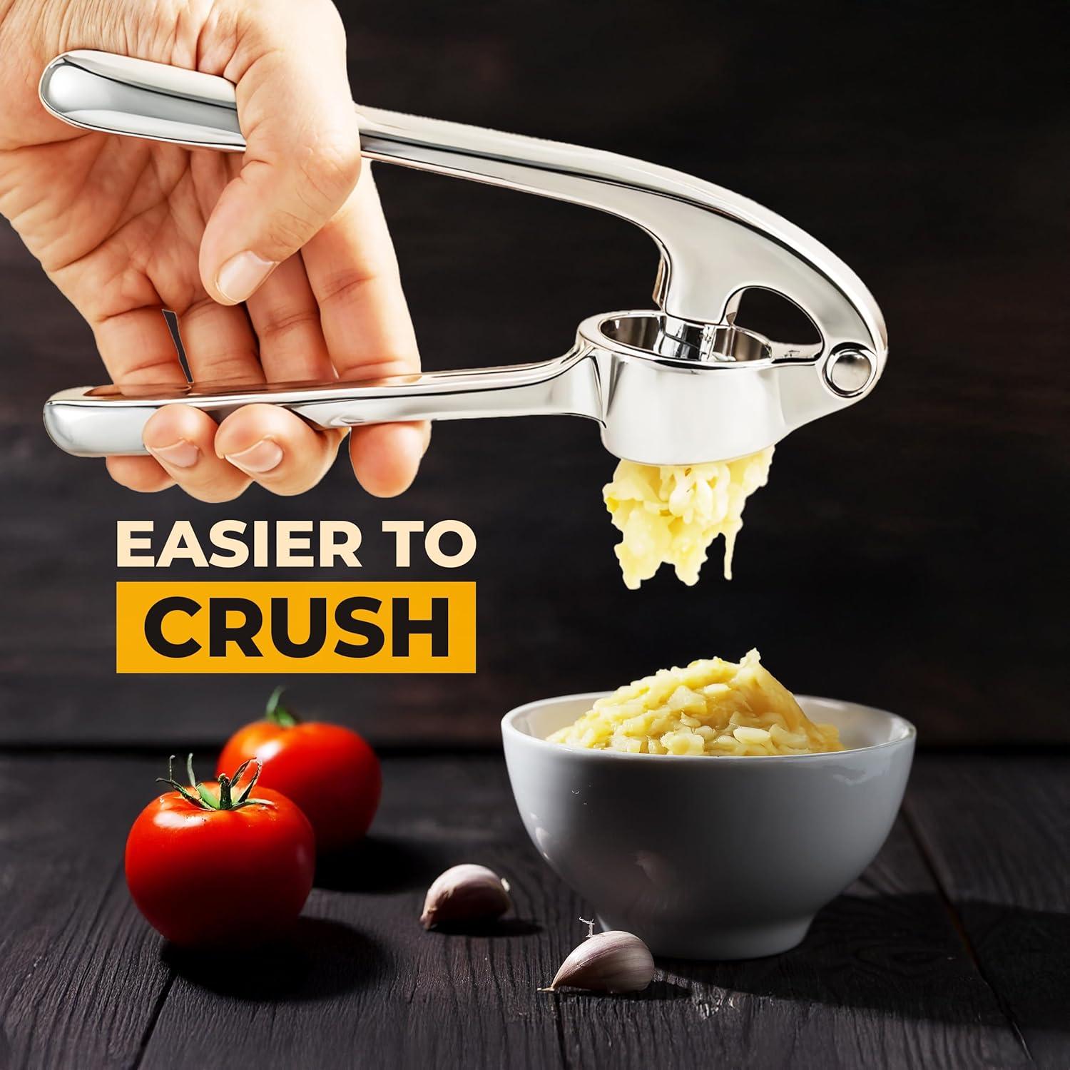 Prensa Picadora de Ajo Casafoyer Acero Inoxidable 238g