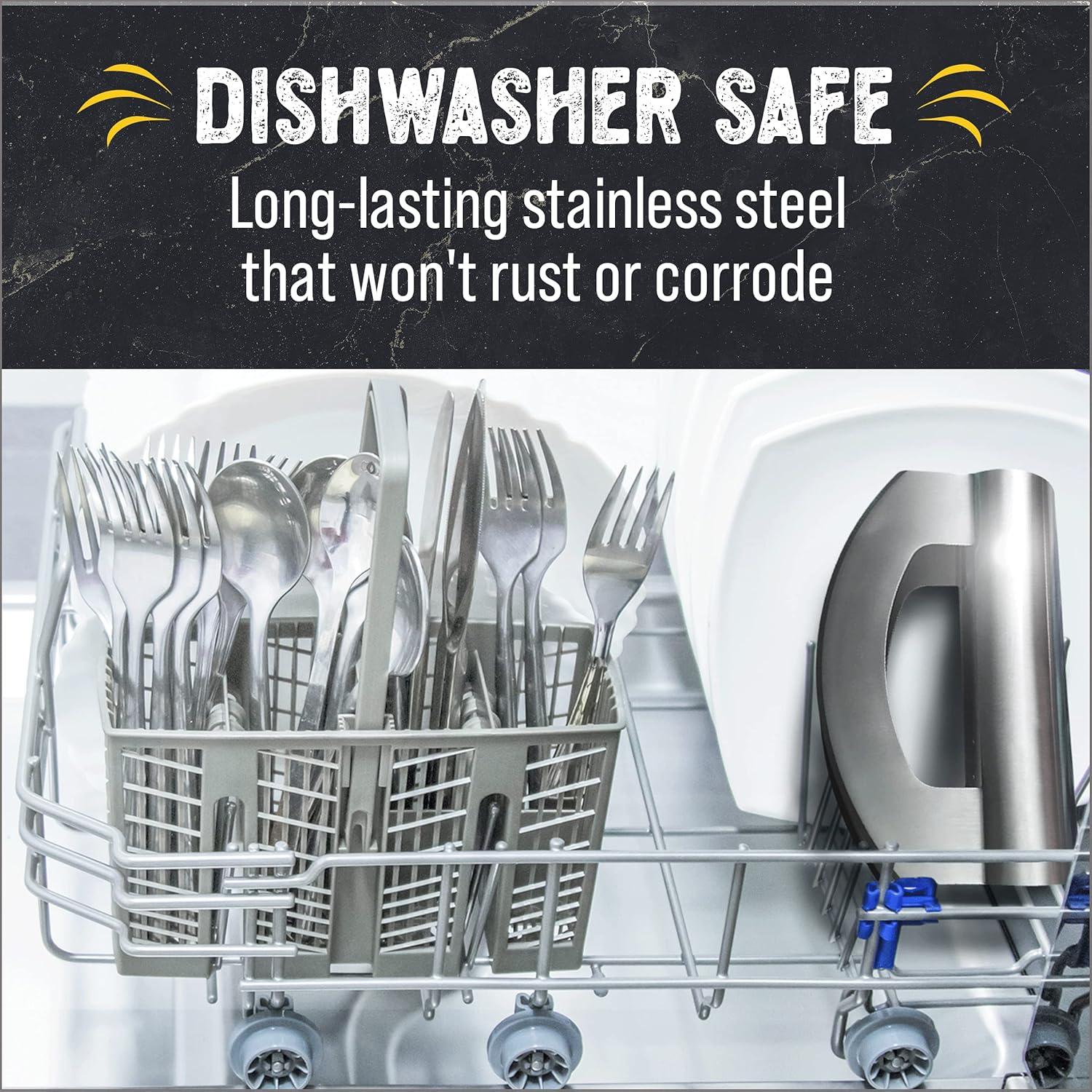 Picador de Ensalada Checkered Chef Acero Inoxidable 15.24 cm