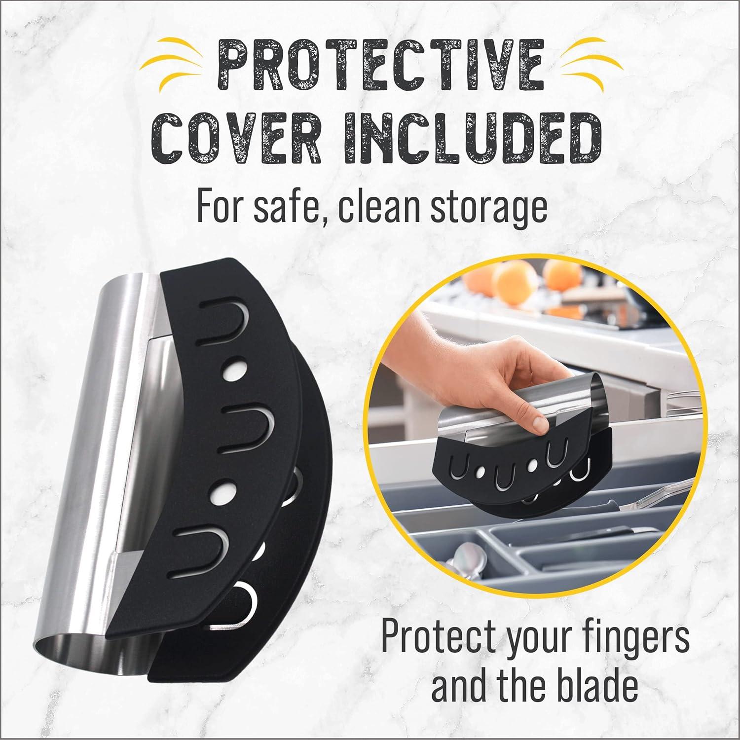 Picador de Ensalada Checkered Chef Acero Inoxidable 15.24 cm