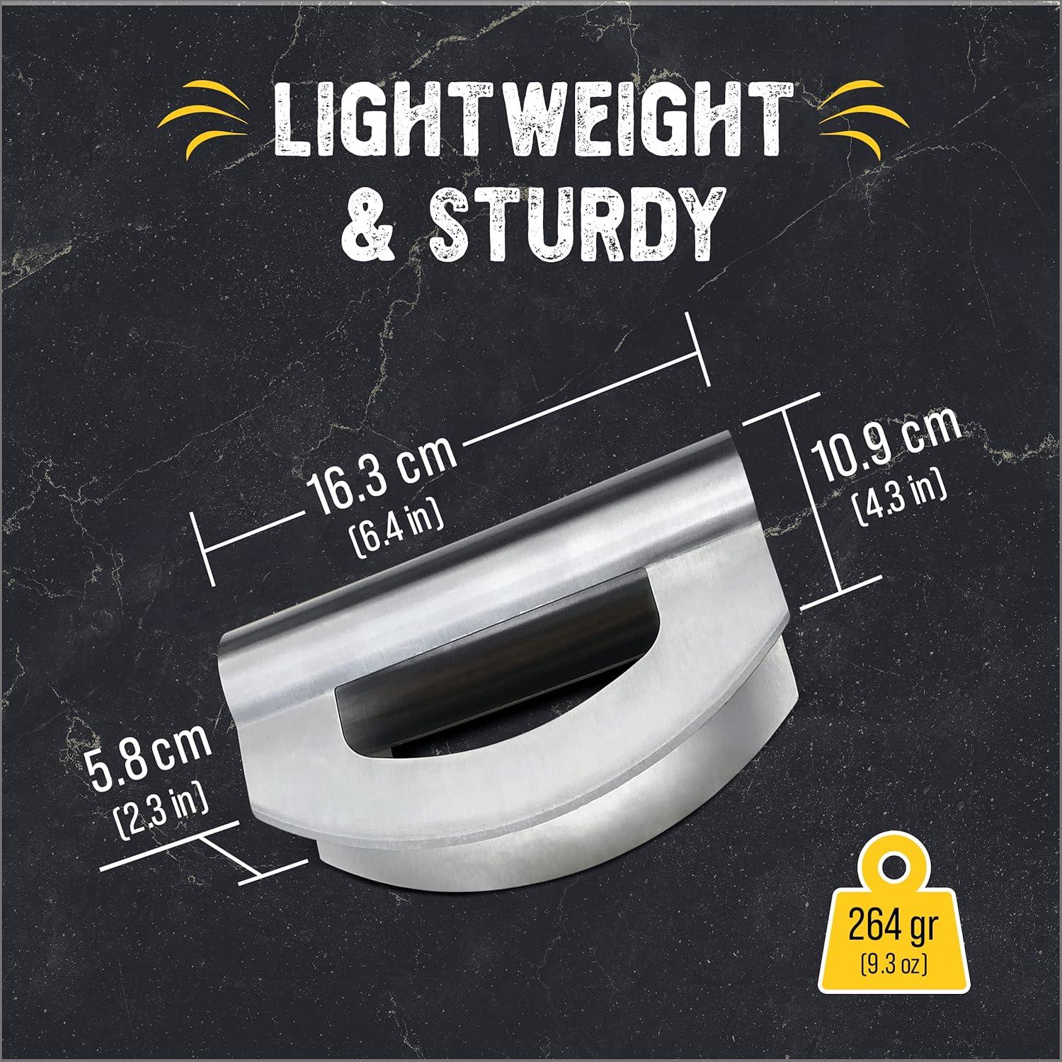 Picador de Ensalada Checkered Chef Acero Inoxidable 15.24 cm