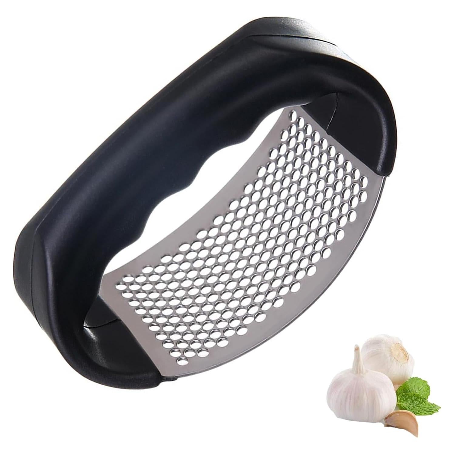 Prensa de Ajo Zemcxney Acero Inoxidable Ergonomica 10,67 cm