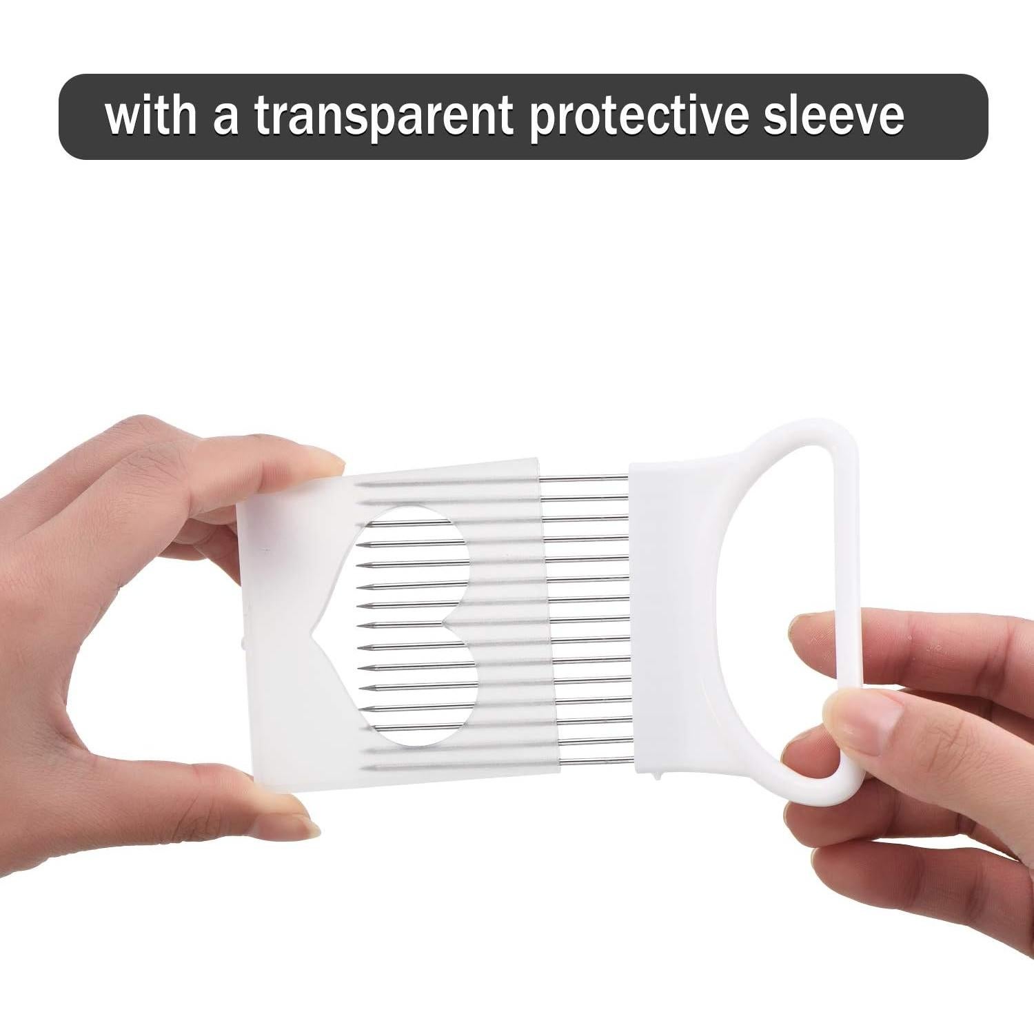 4 Sostenedores de Cebolla Boao Acero Inoxidable 11x7.5cm