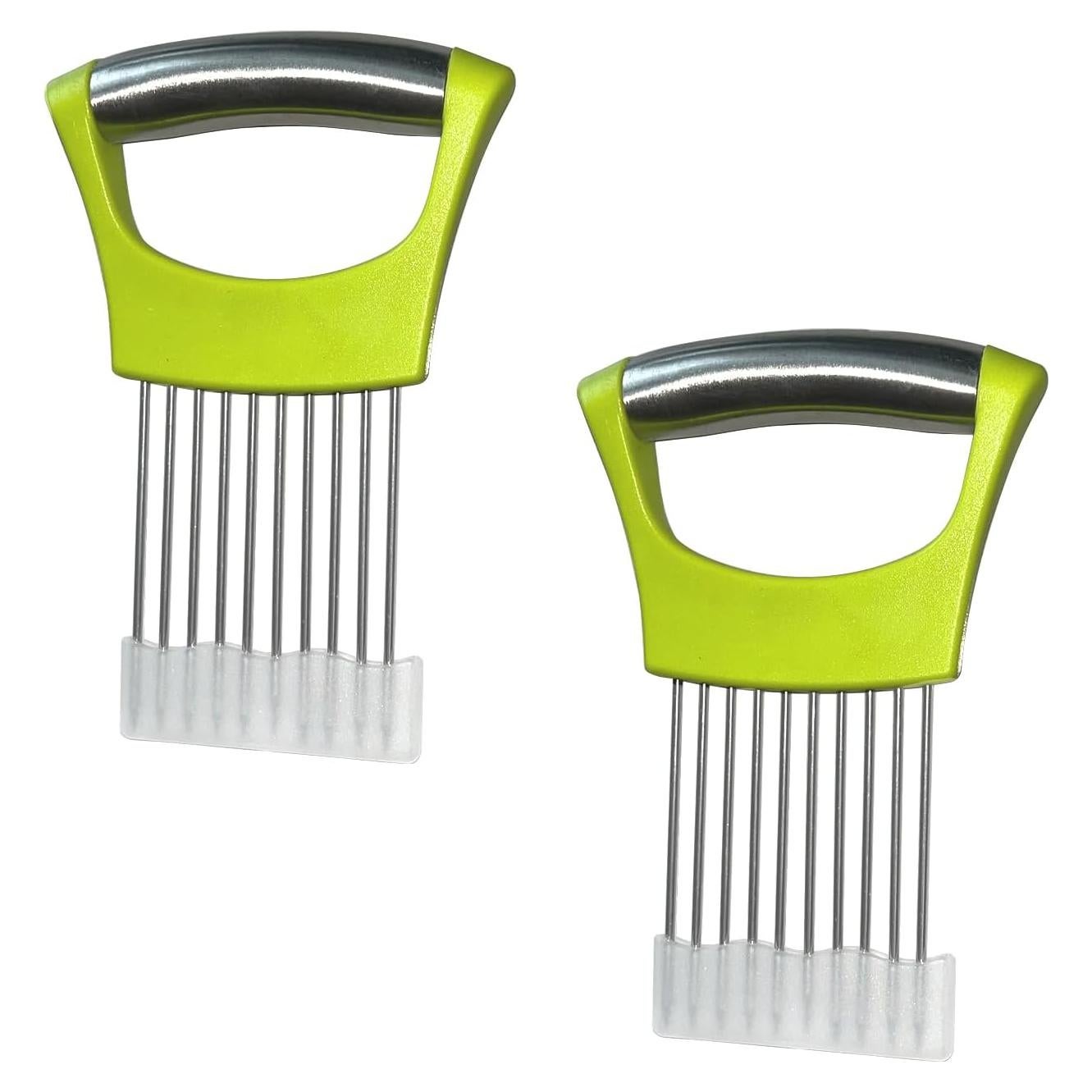 Soporte Cortar Cebollas ZRSCHYG Acero Inoxidable 2 Pack
