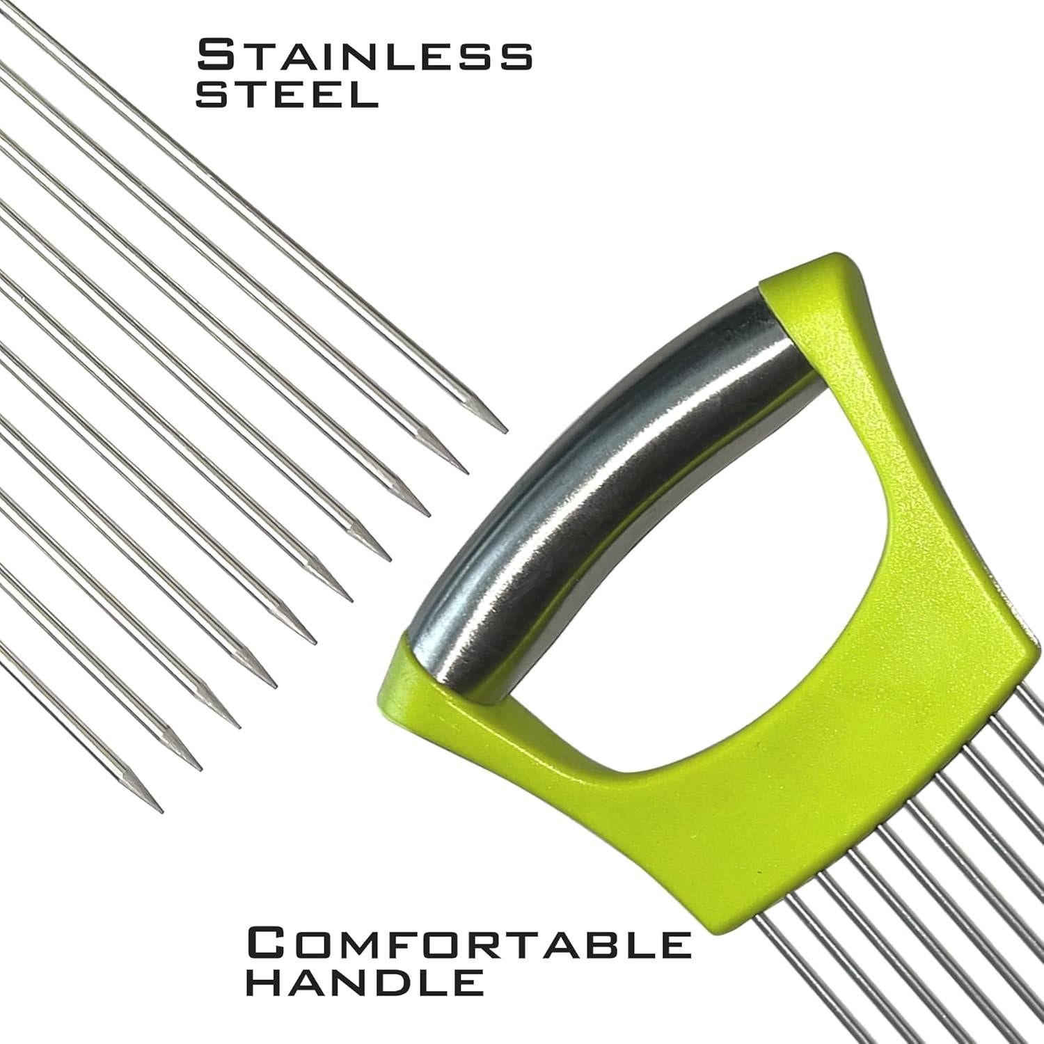 Soporte Cortar Cebollas ZRSCHYG Acero Inoxidable 2 Pack